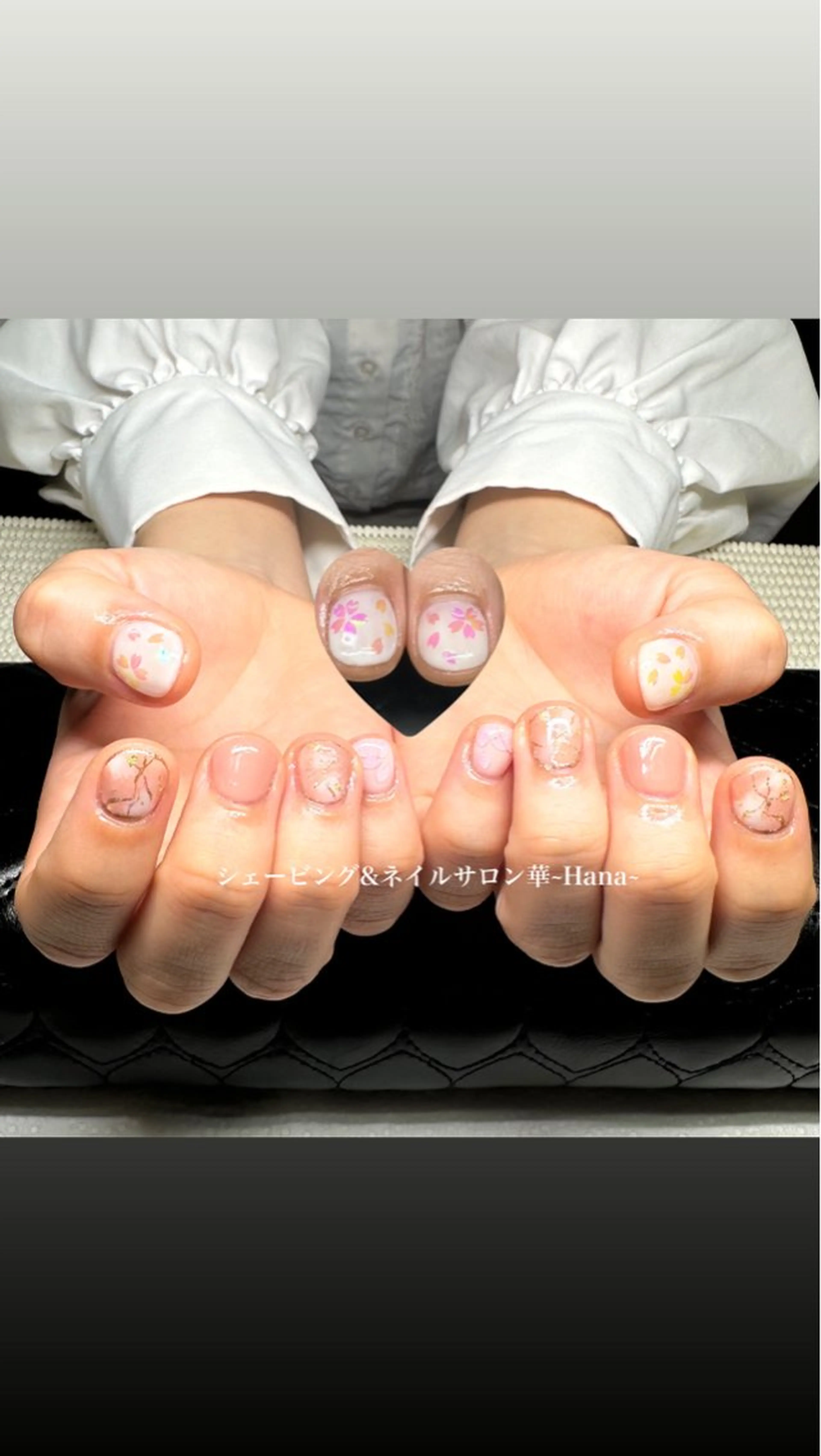 ネイル ワンカラーネイル ハンドネイル シェービング＆ ネイル華~Hana~のエステ・リラクイメージ