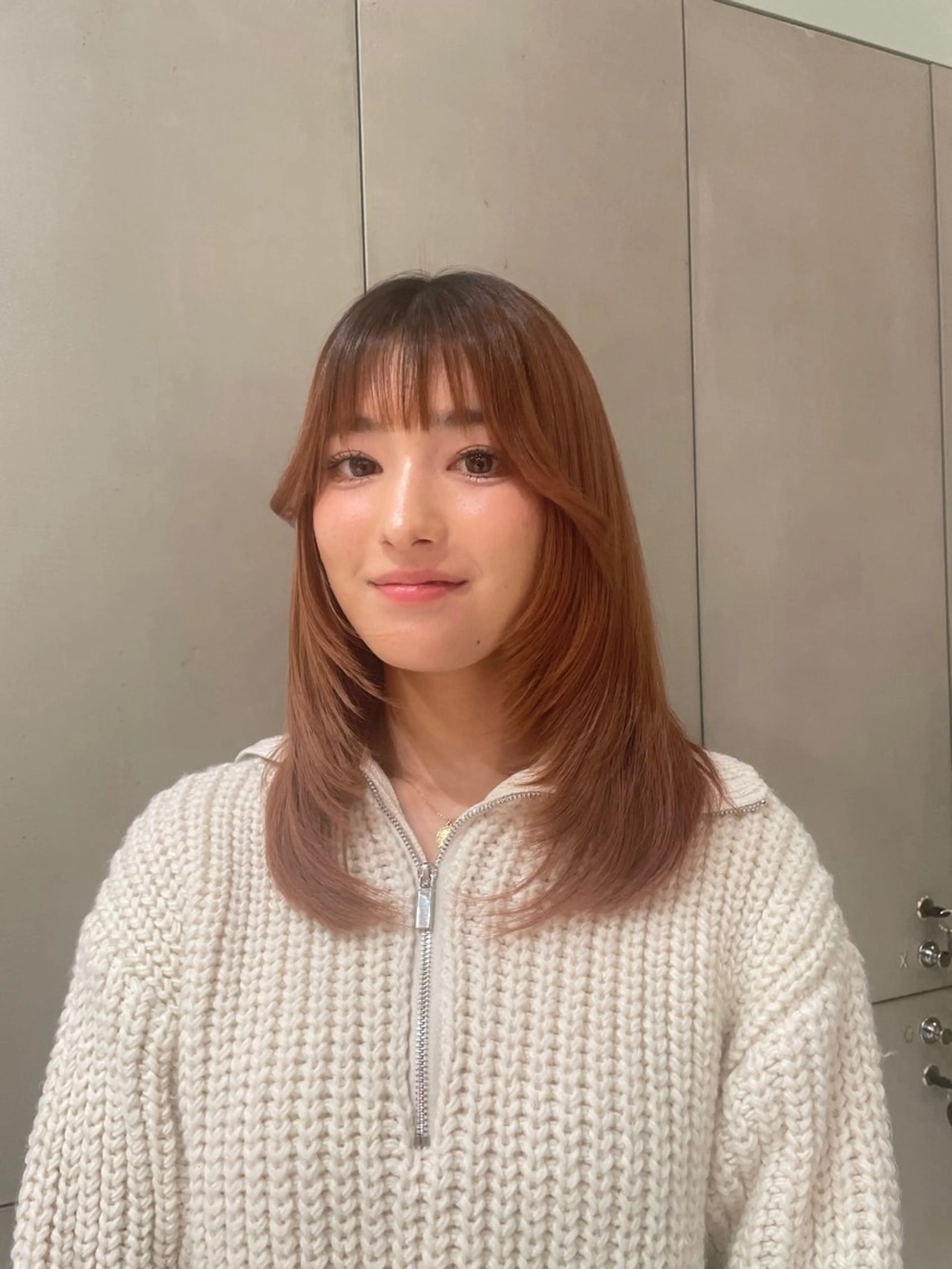 ミディアム ️🩵RINKA/ 艶color🩵のヘアスタイル