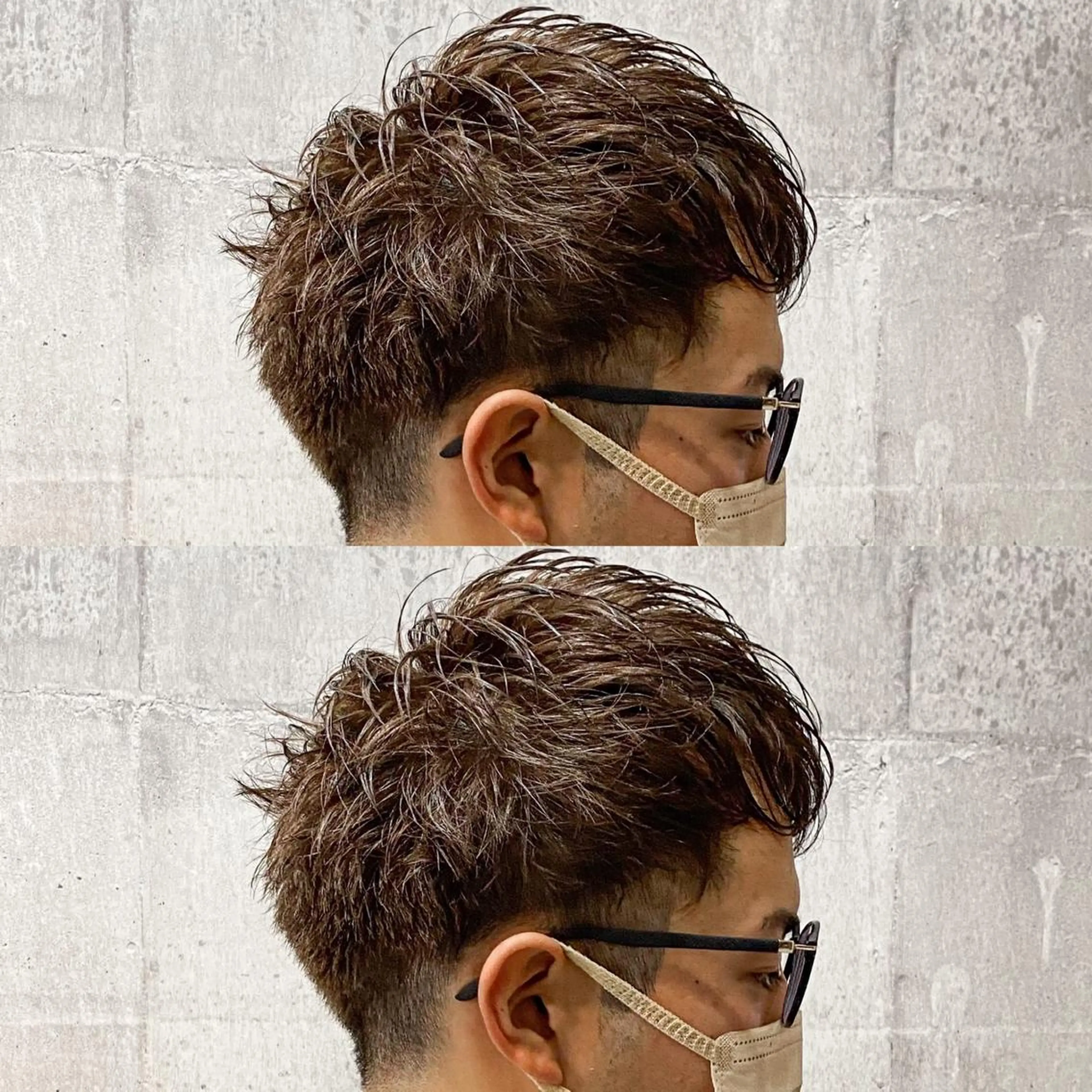 メンズカットの写真