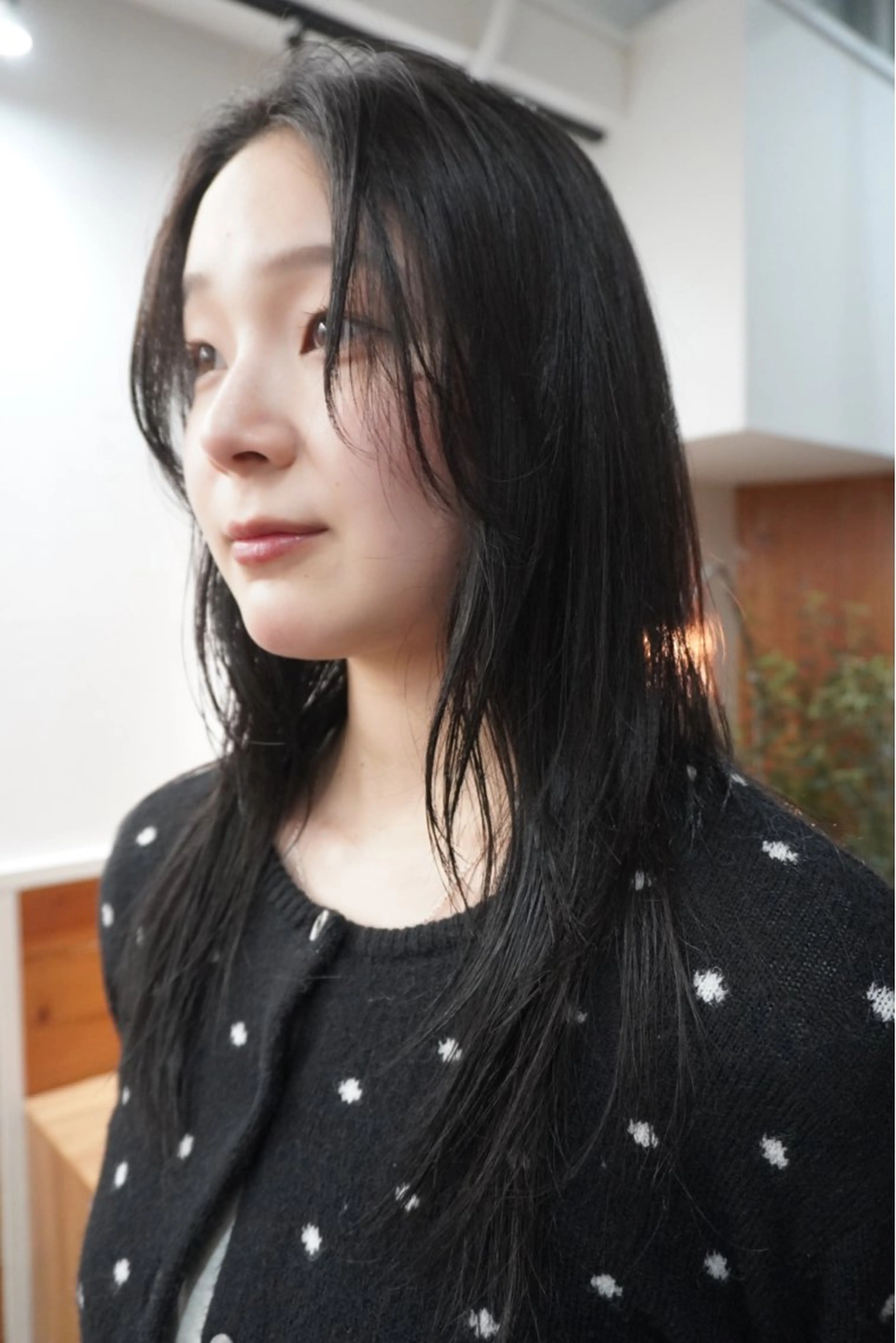 ミディアム カラー レイヤー／似合わせ TAKUYAのヘアスタイル