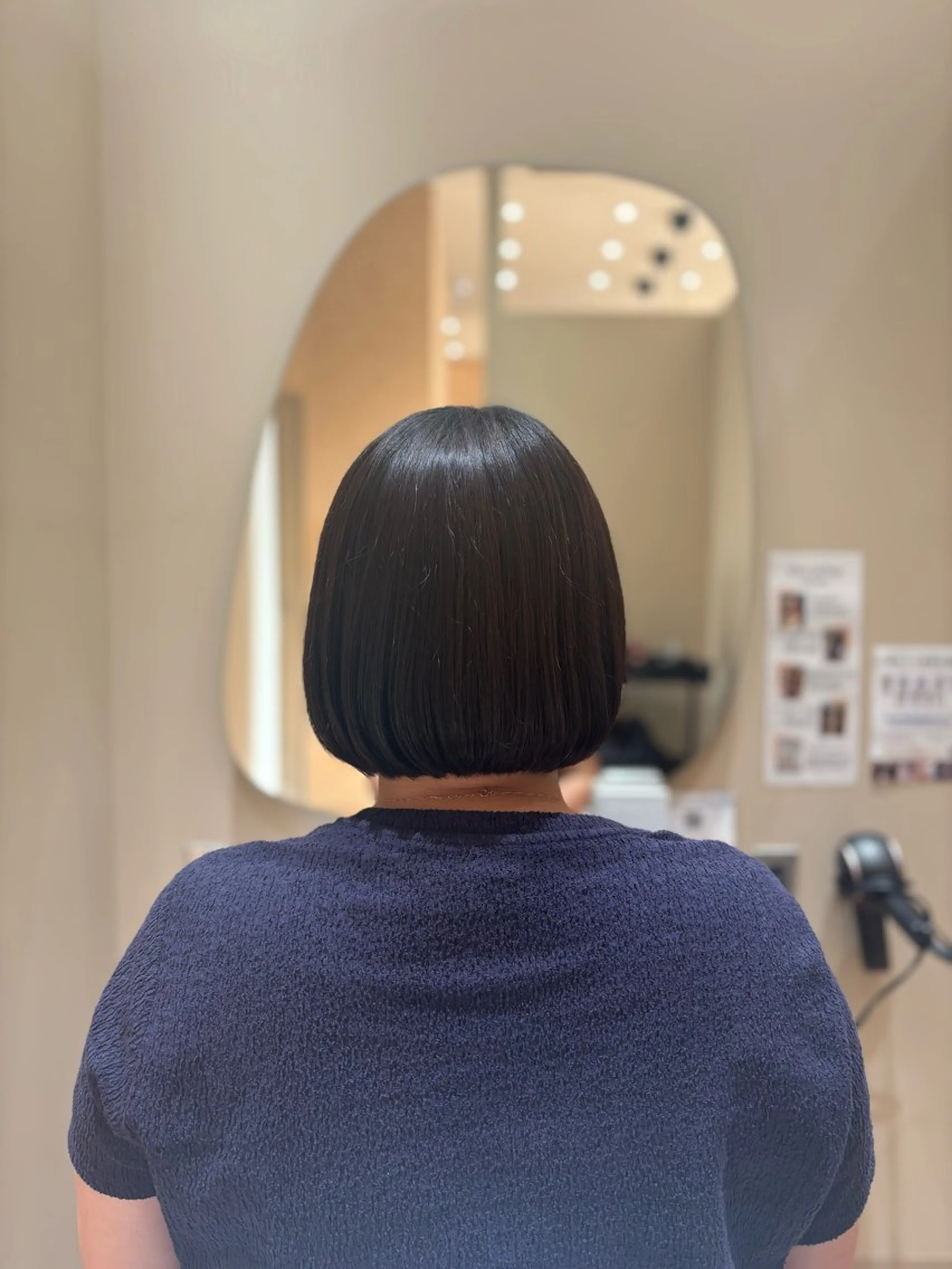 ミディアム ボブ 中島愛佳🐥⸒⸒ 縮毛矯正/艶髪カラーのヘアスタイル