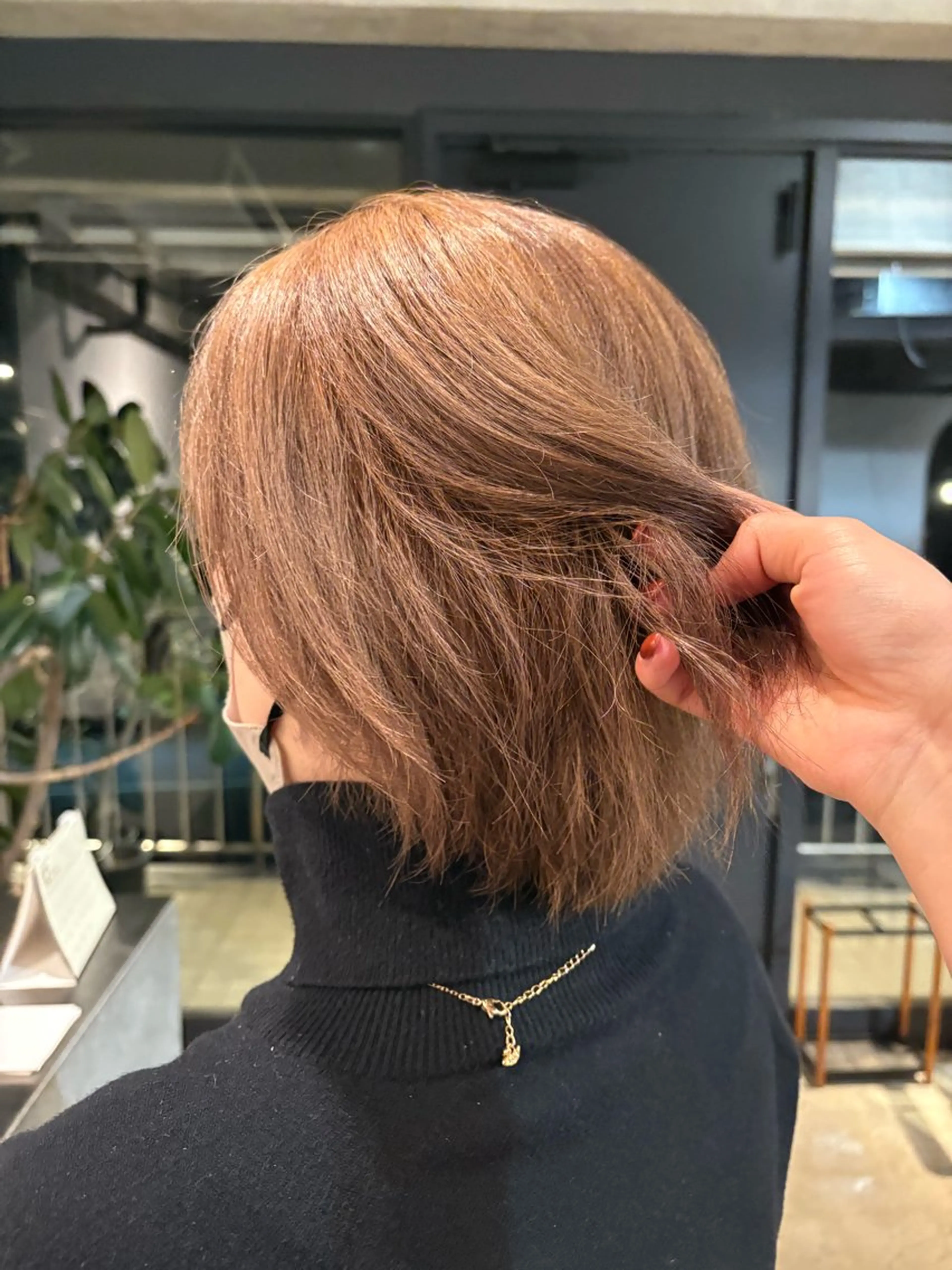 カラー ヘアカラー 中村 文音のヘアスタイル
