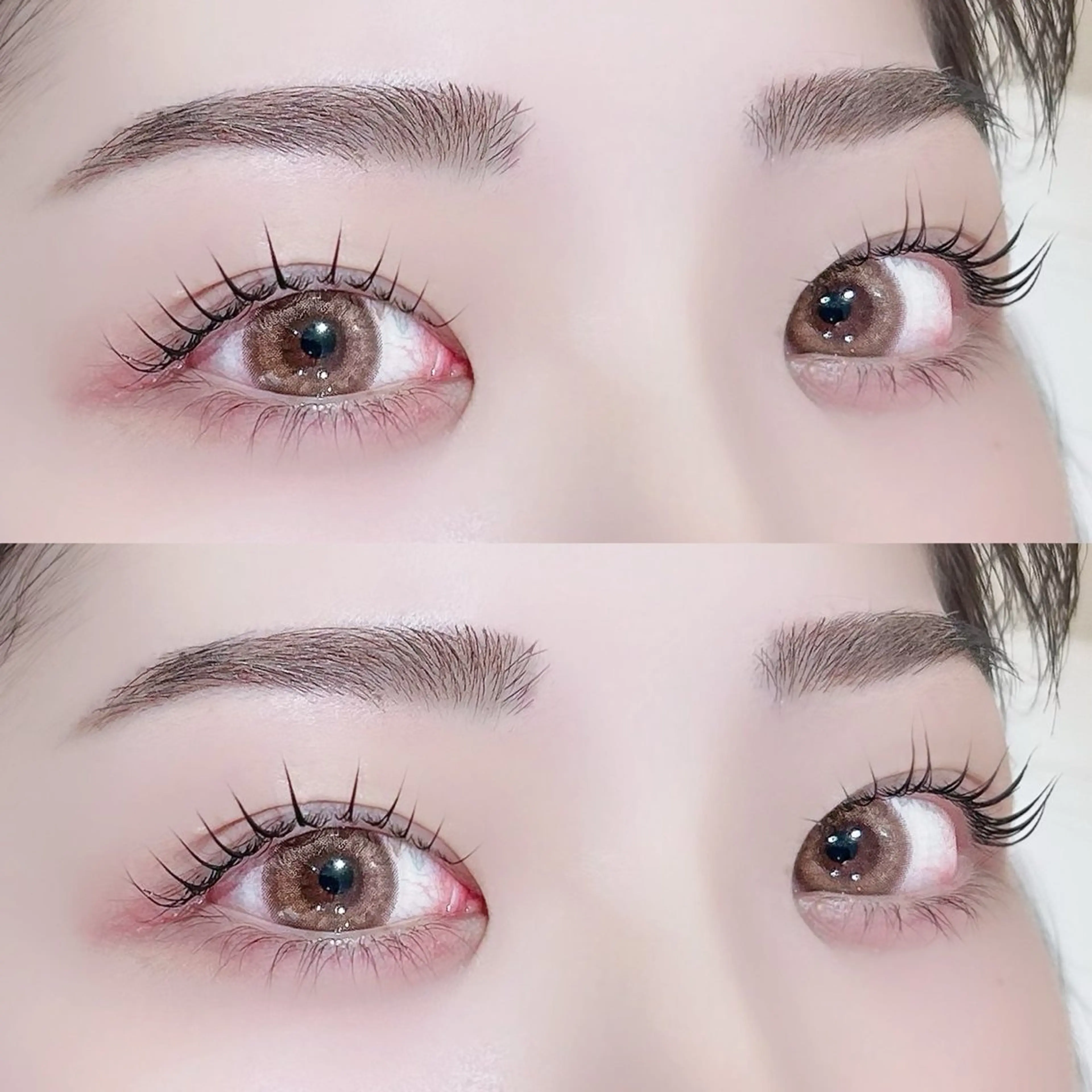 アイブロウ 艶カラー/マツエク /似合わせ🤍ななえのマツエク・マツパデザイン