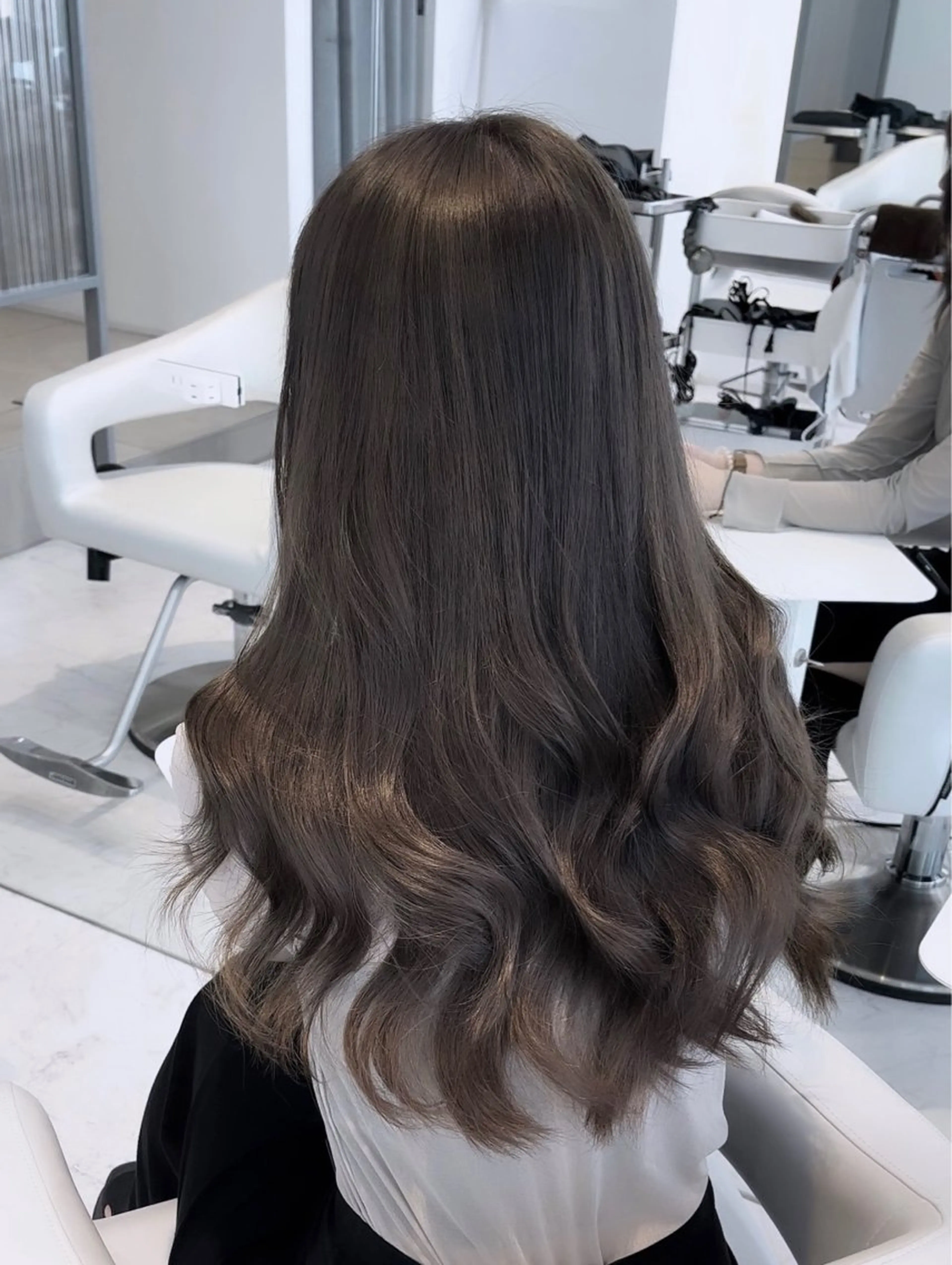 ロング カラー 石川 裕将のヘアスタイル