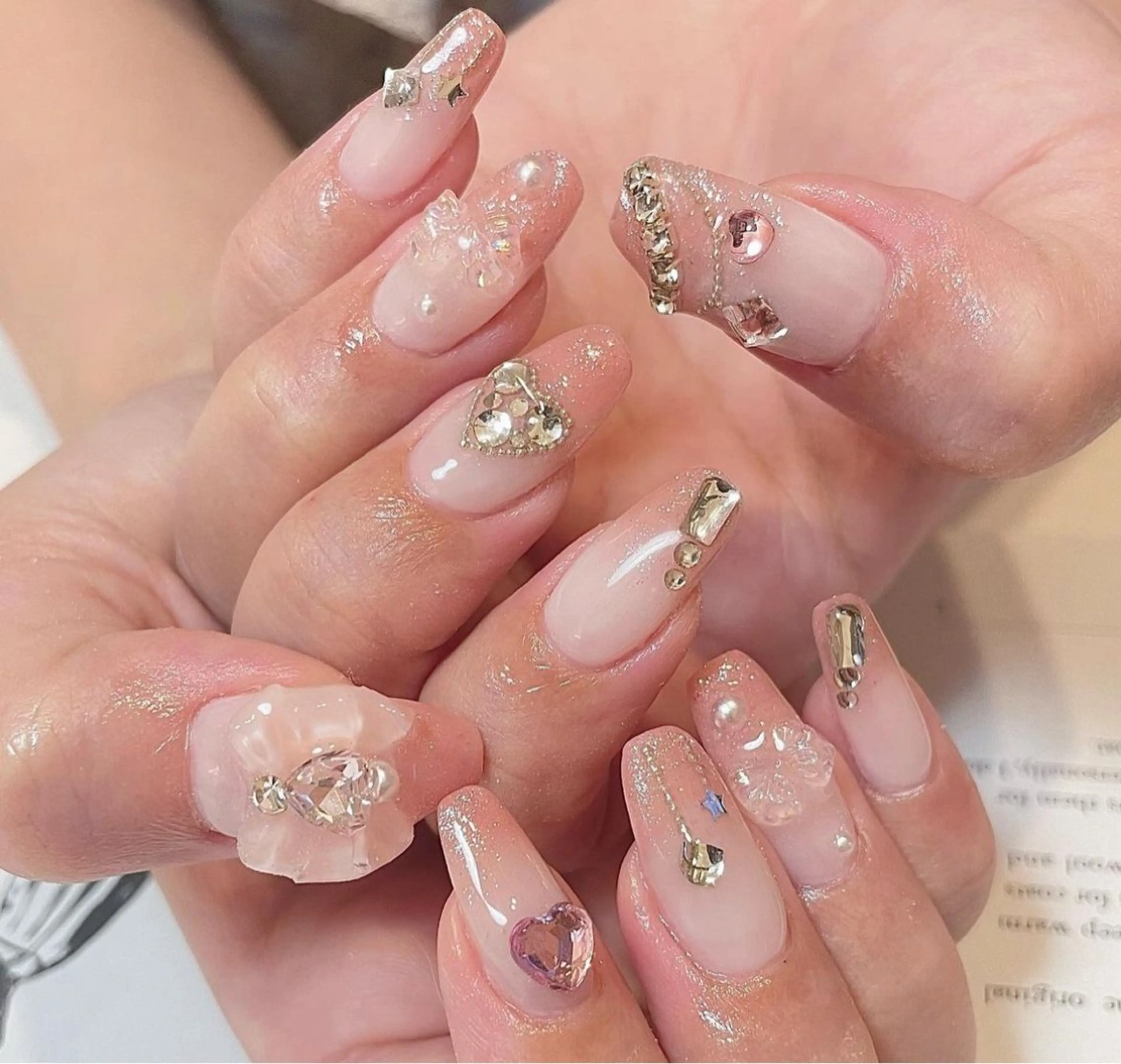 ネイル ハンドネイル ハンドケア ﾐﾙﾌｨｰﾕ /Tomoeのネイルデザイン