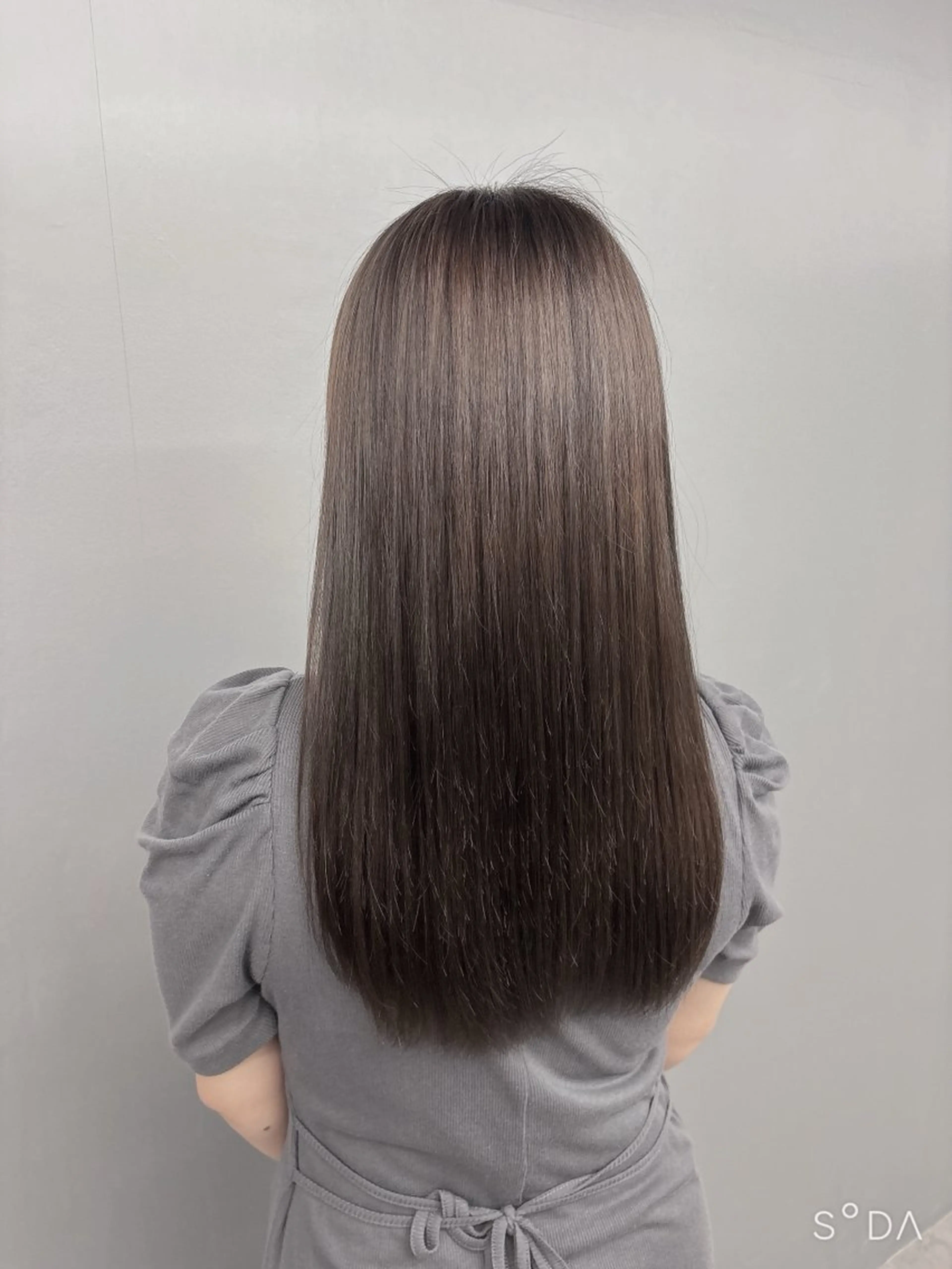 カラー ヘアカラー トリートメント 透明感/グレージュ/ ベージュ/るな🪽のヘアスタイル