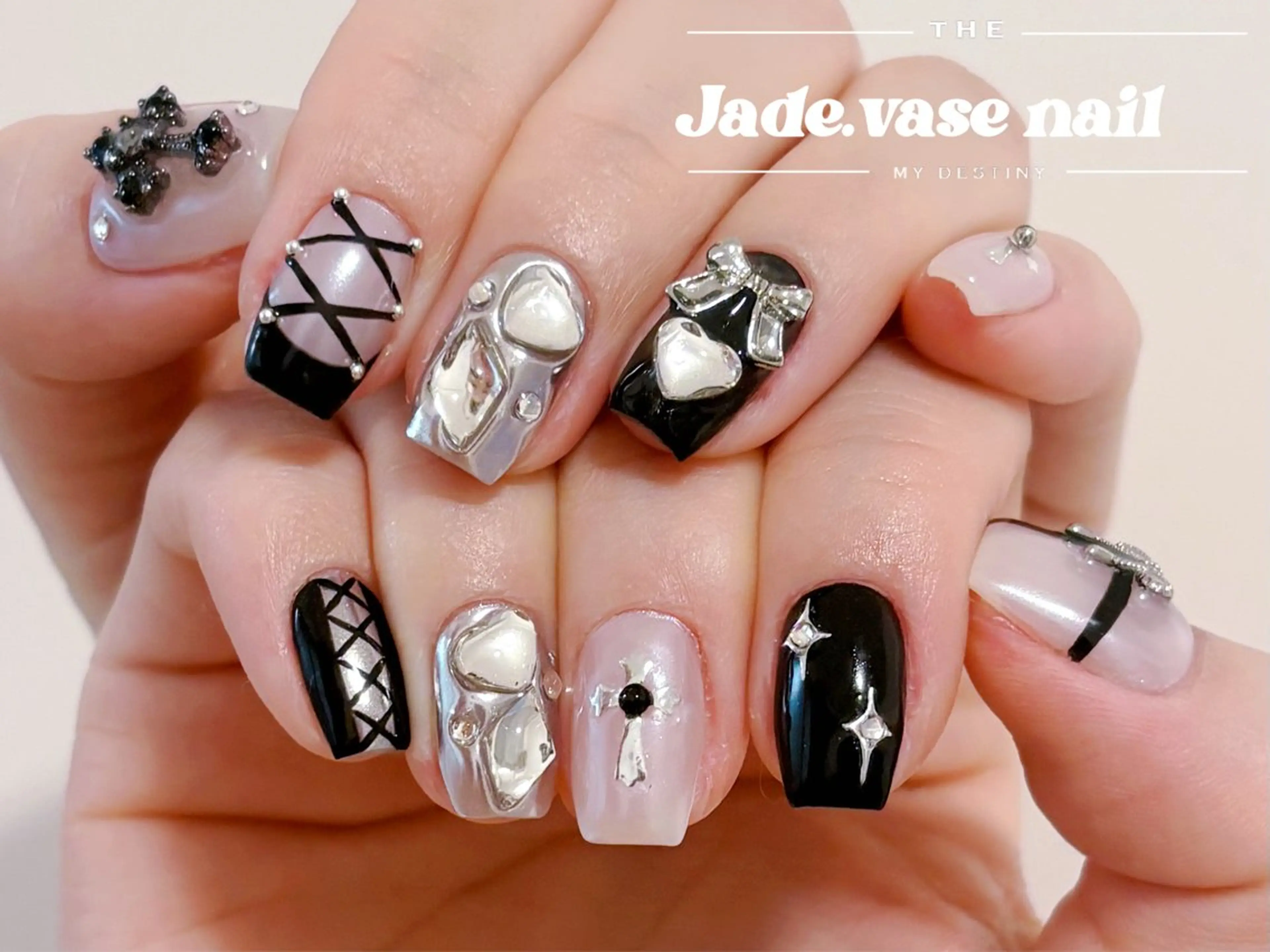 ネイル ハンドネイル ハンドケア ✰Jade.vase 银座のネイルデザイン