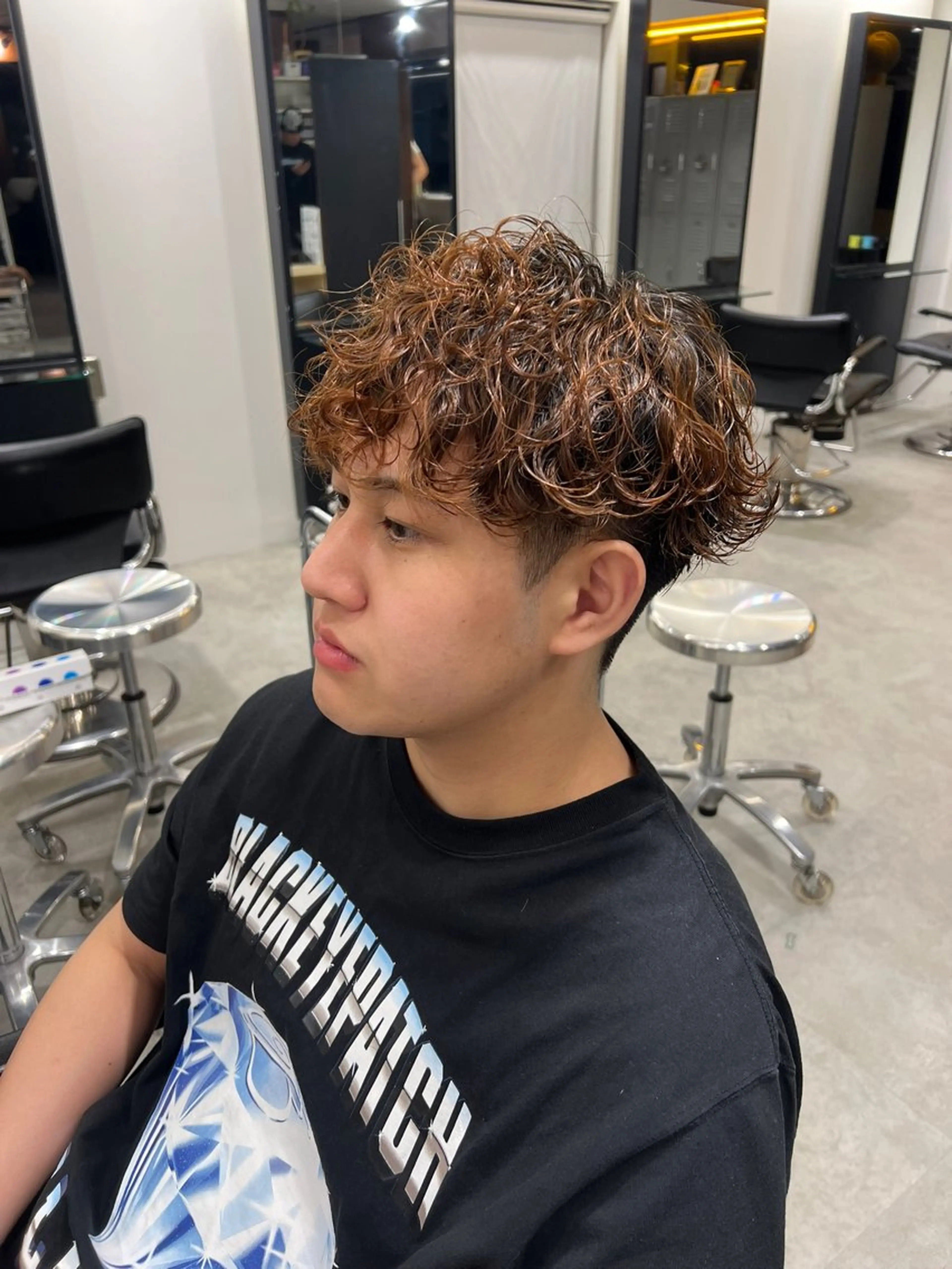 パーマ メンズ fifth PARK所属・fifth PARK HIN★T★のヘアスタイル