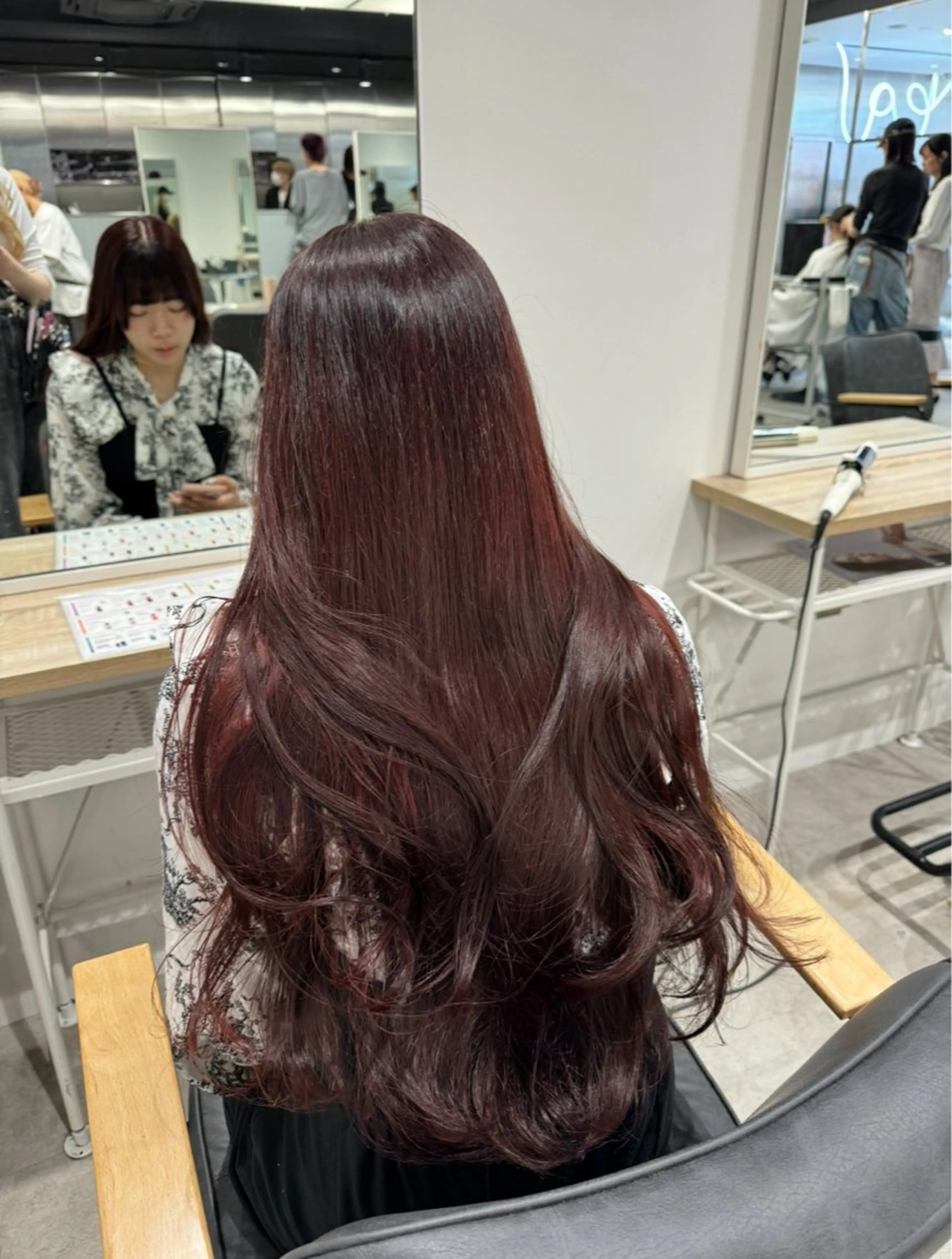 ロング カラー ヘアカラー cocoro💗 ﾏﾂｴｸ/ﾈｲﾙのマツエク・マツパデザイン