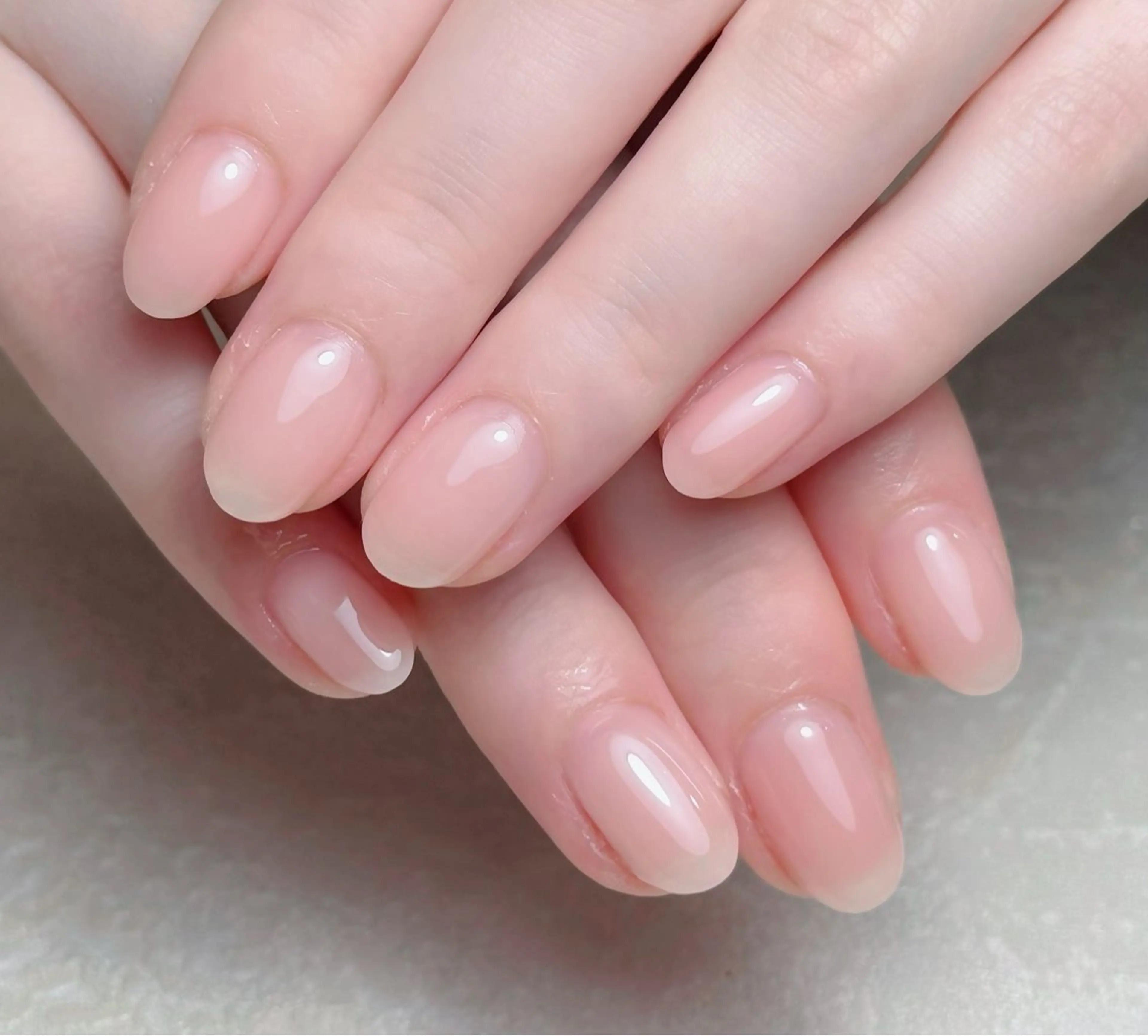 ネイル アートネイル 長さ出し フレンチネイル ジェルネイル ガーリー ハンドネイル 中野駅から2分 MEO NAILのネイルデザイン