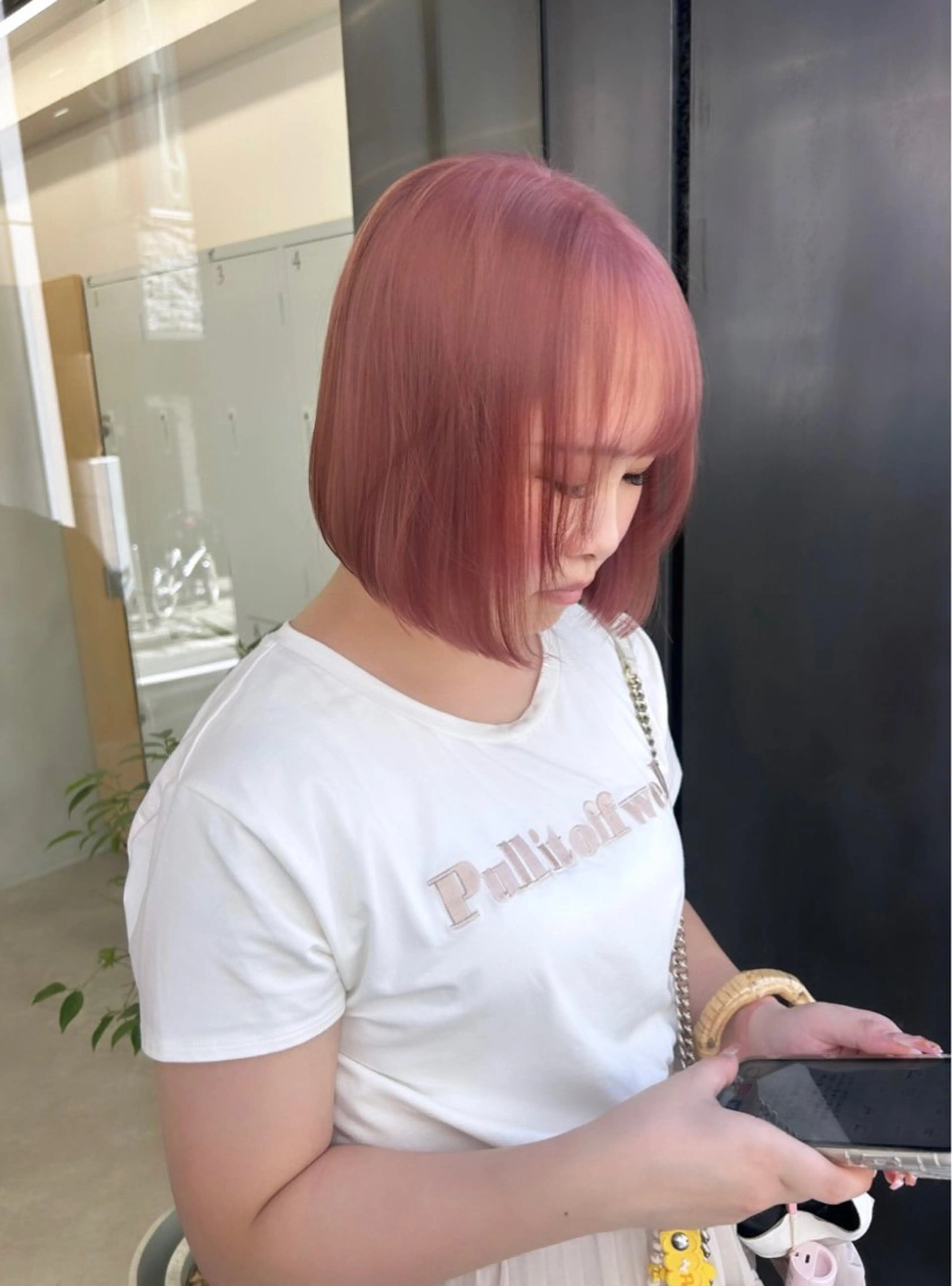 ミディアム カラー カット ヘアカラー トリートメント I’ve所属・💘大人可愛く💘 Natsuki❥❥❥のヘアスタイル