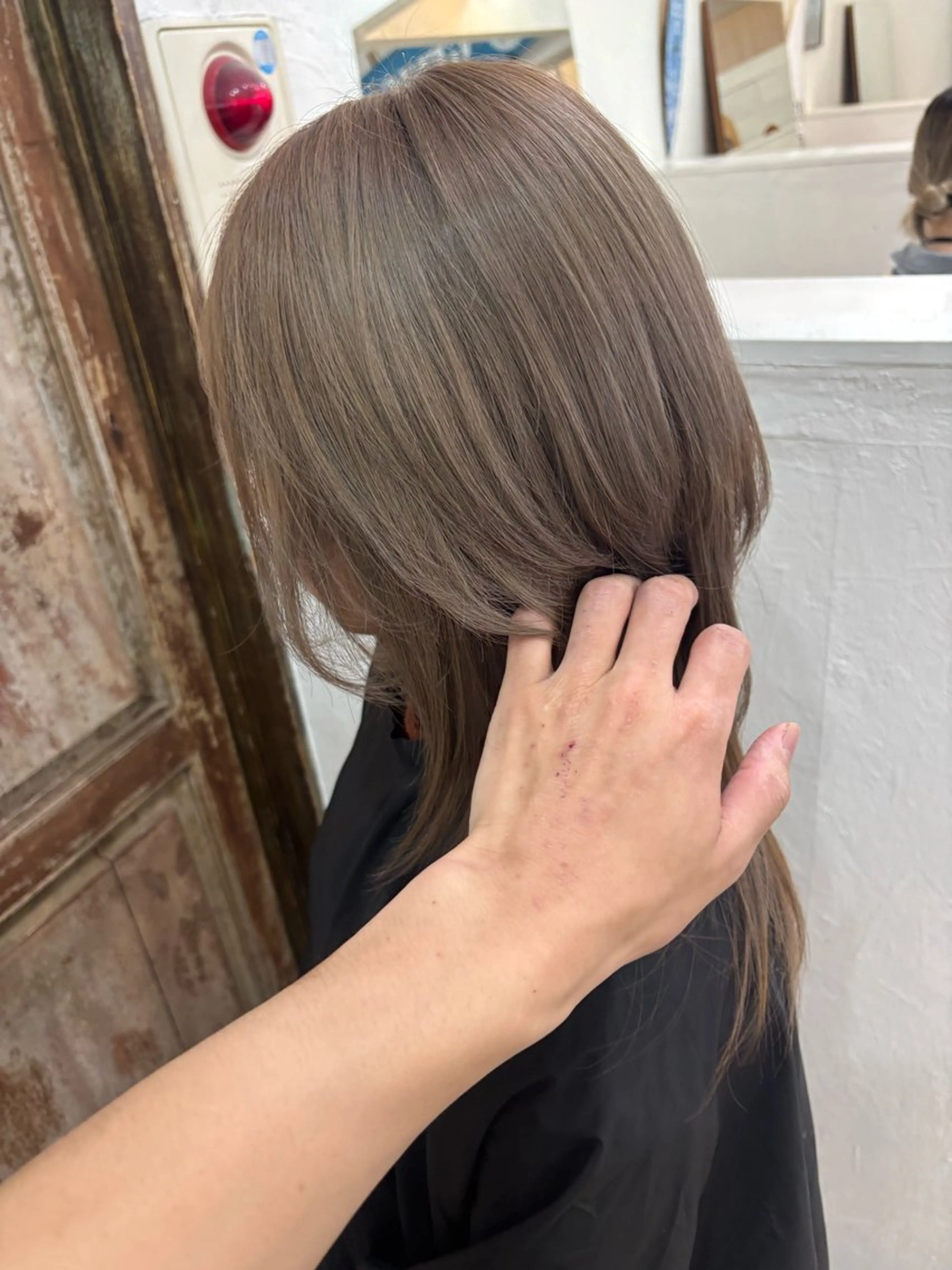 セミロング 川下 諒のヘアスタイル