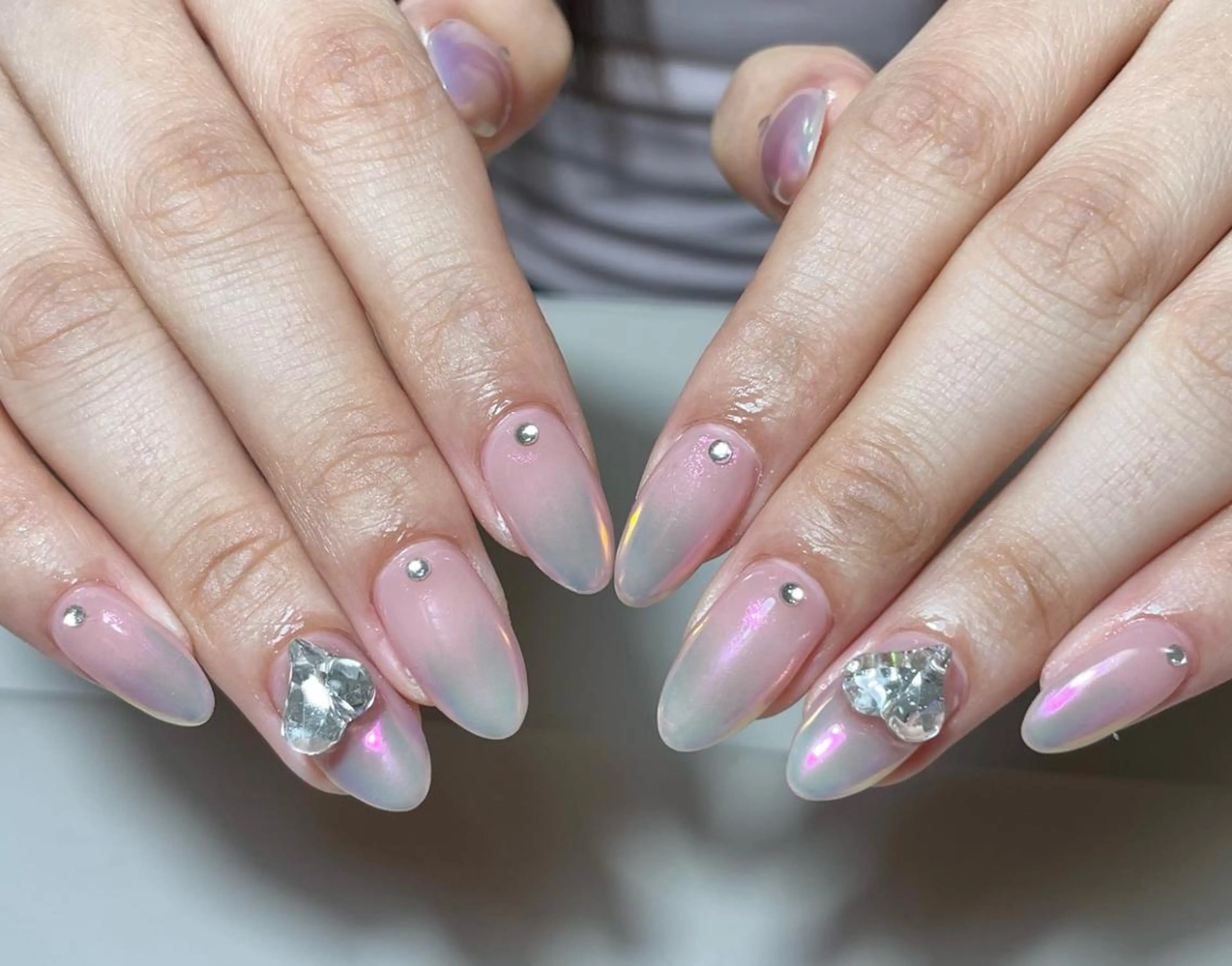 ネイル ハンドネイル By moonネイル 🌷ワンホン/韓国風のネイルデザイン