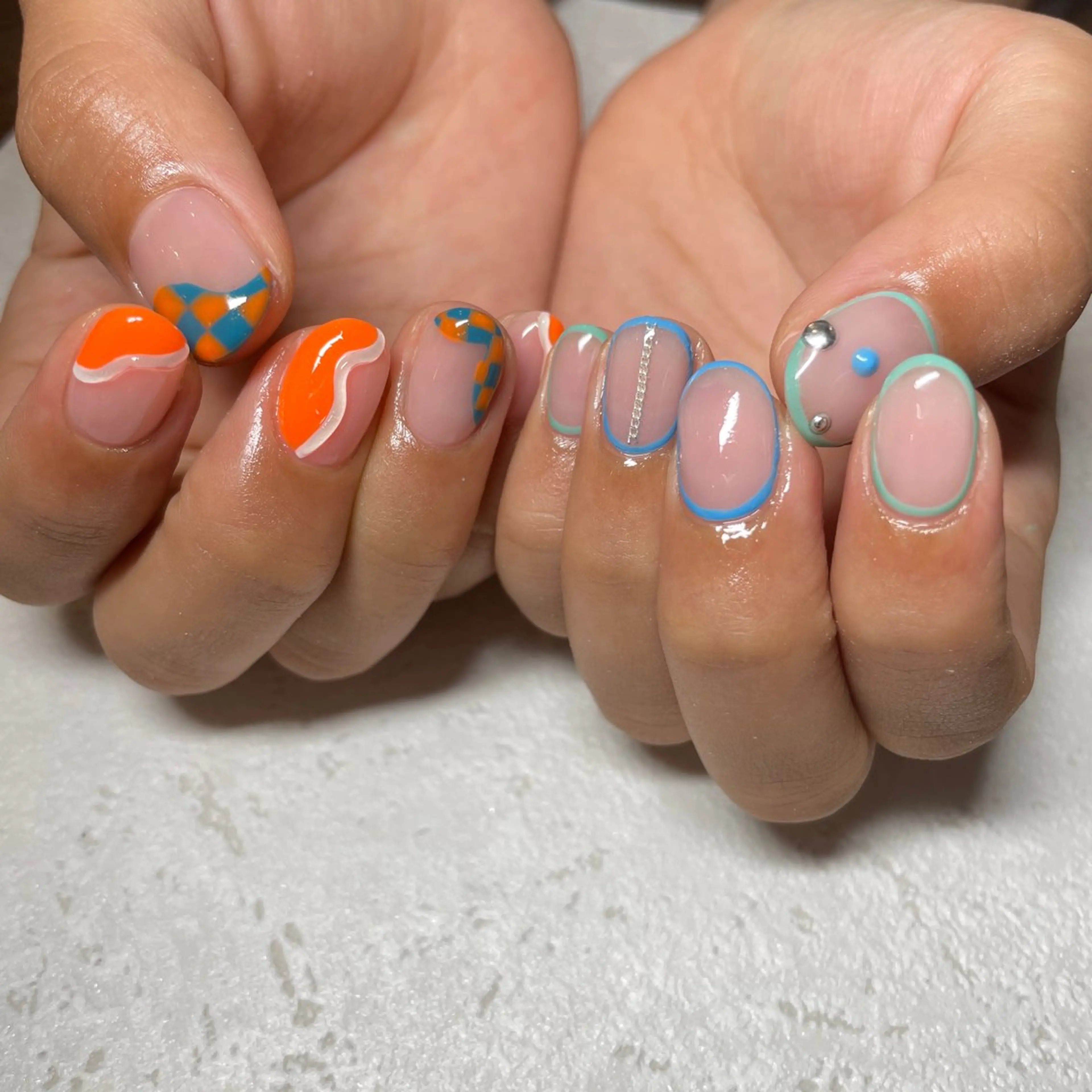 ネイル Cleo🧸伏見店 mikiのネイルデザイン