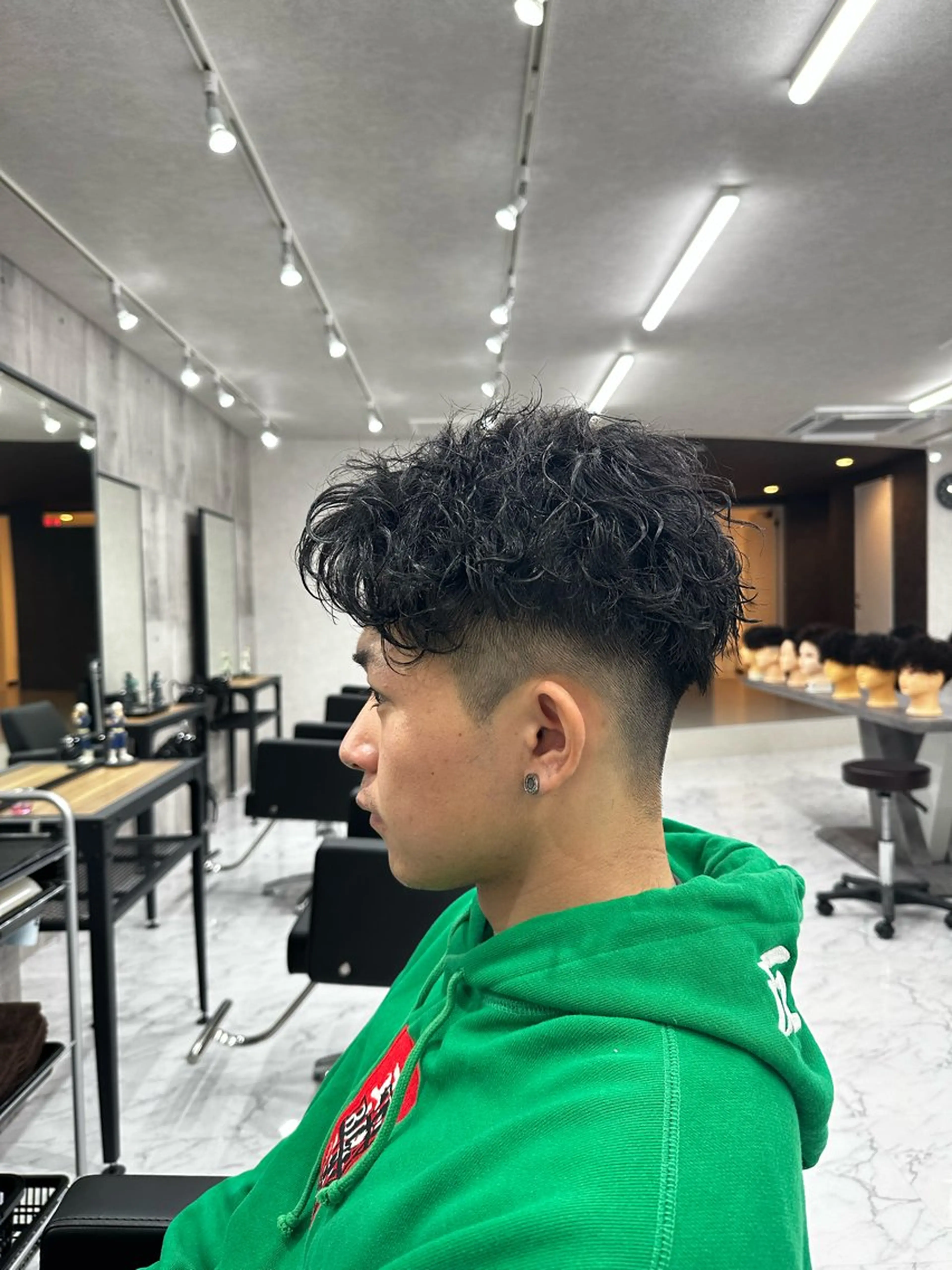 パーマ メンズ カット パーマ 🔥メンズ専門🔥 永長　涼のヘアスタイル