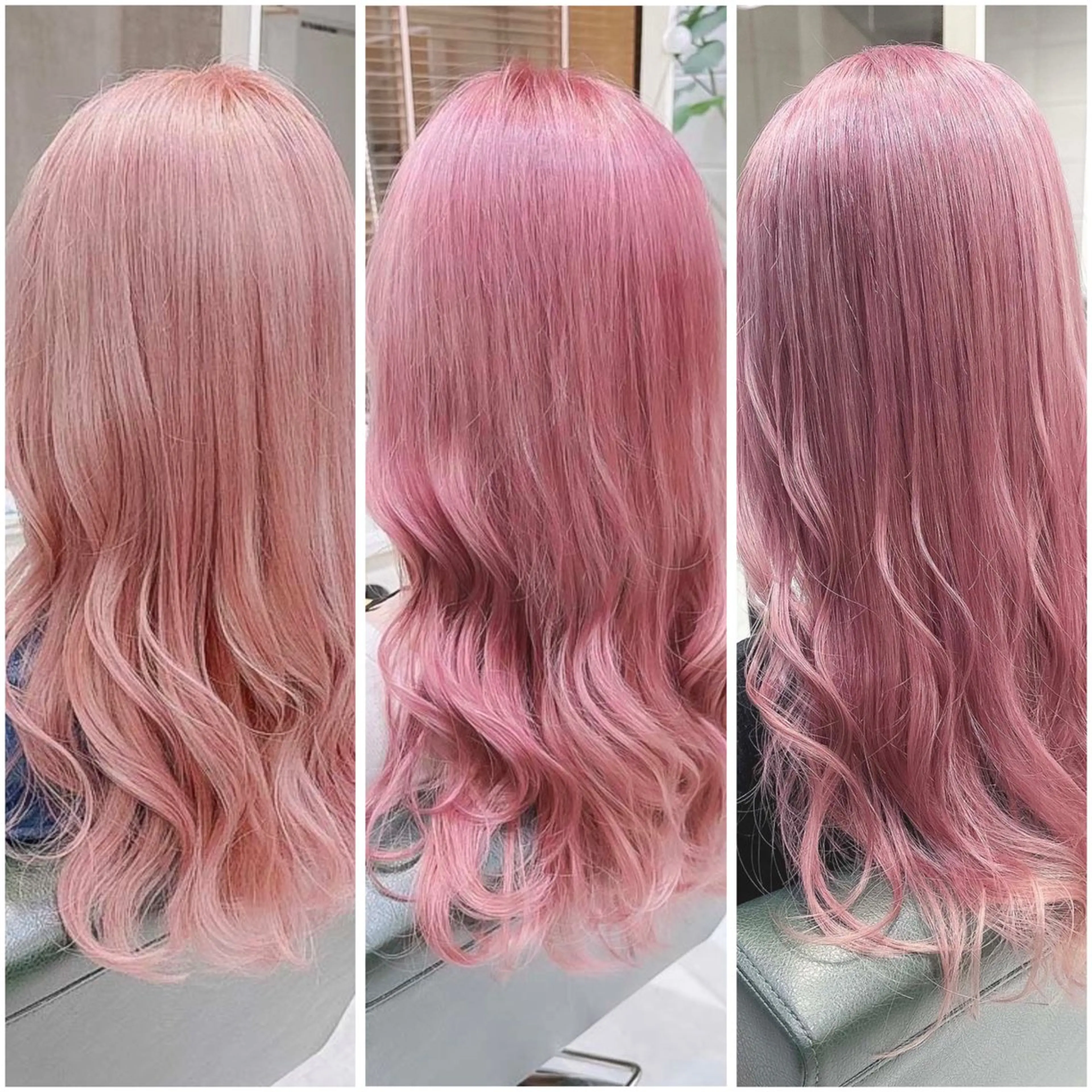 ロング カラー ブリーチ デザインカラー ハイトーンカラー ピンクカラー ホワイトピンク ヘアカラー トリートメント DAYS Men’sのヘアスタイル