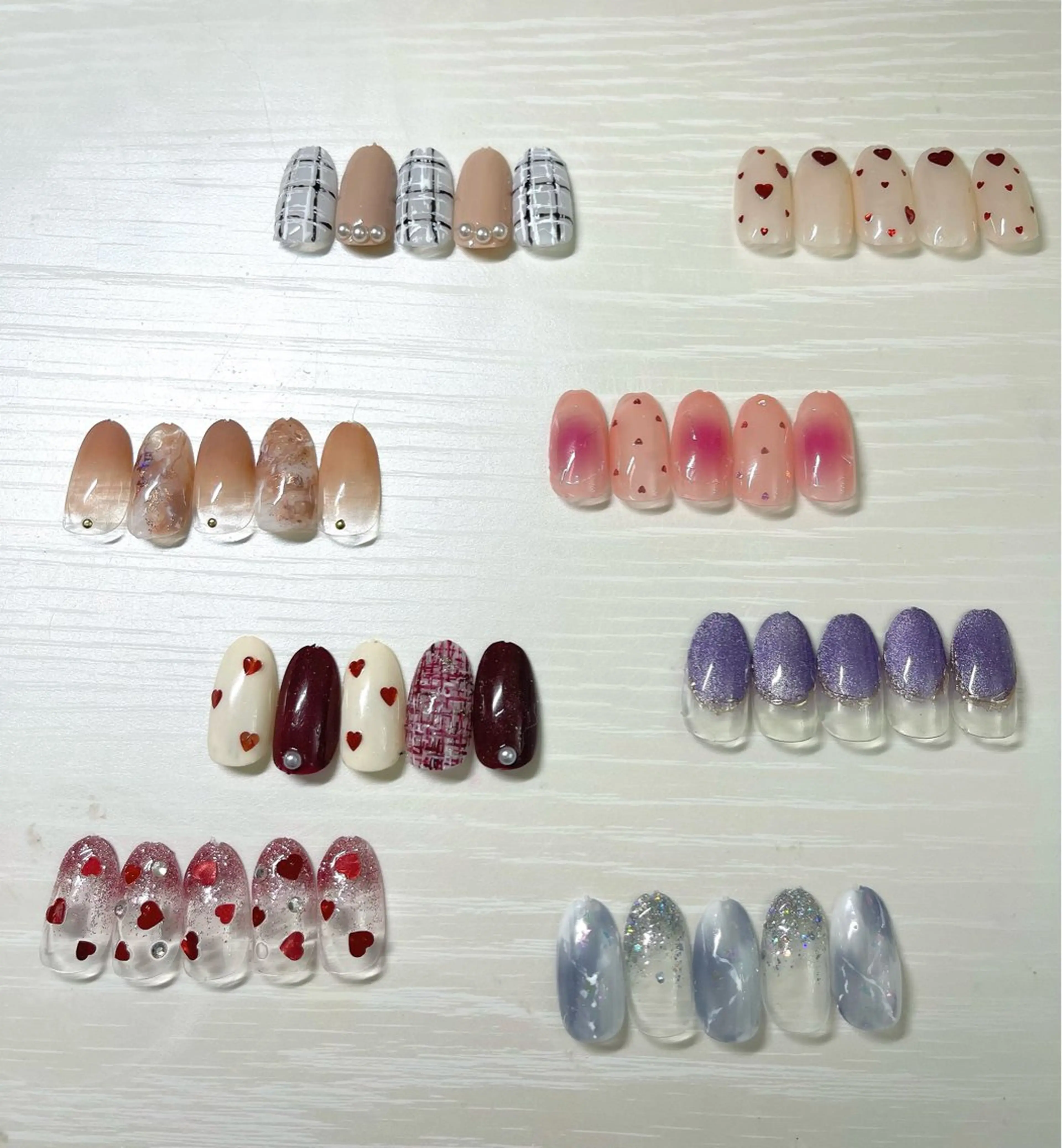 ネイル ラメ(グリッター) ハンドネイル ハンドケア private salonのネイルデザイン