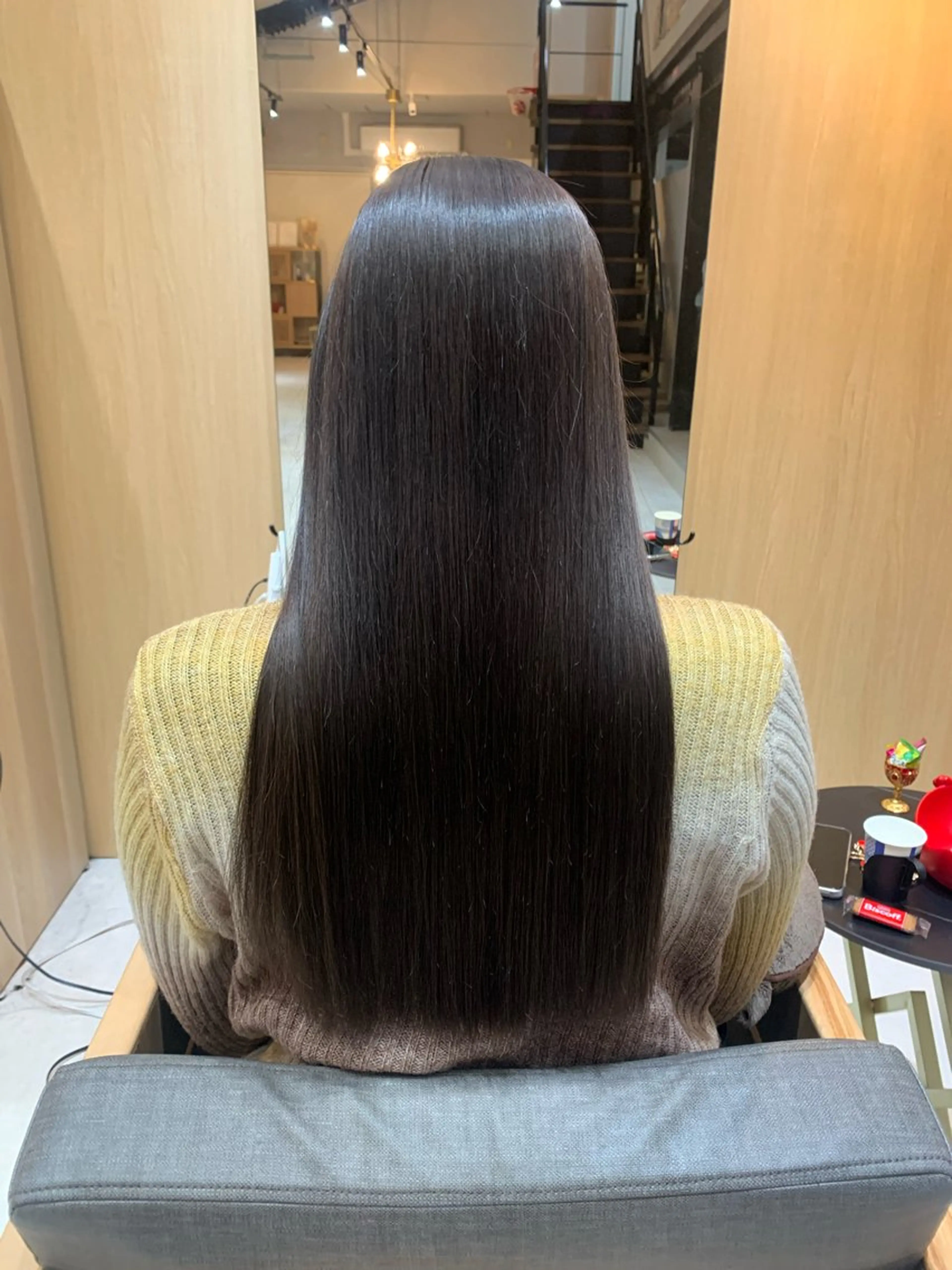 ロング ヘアカラー 本多 永佳のヘアスタイル