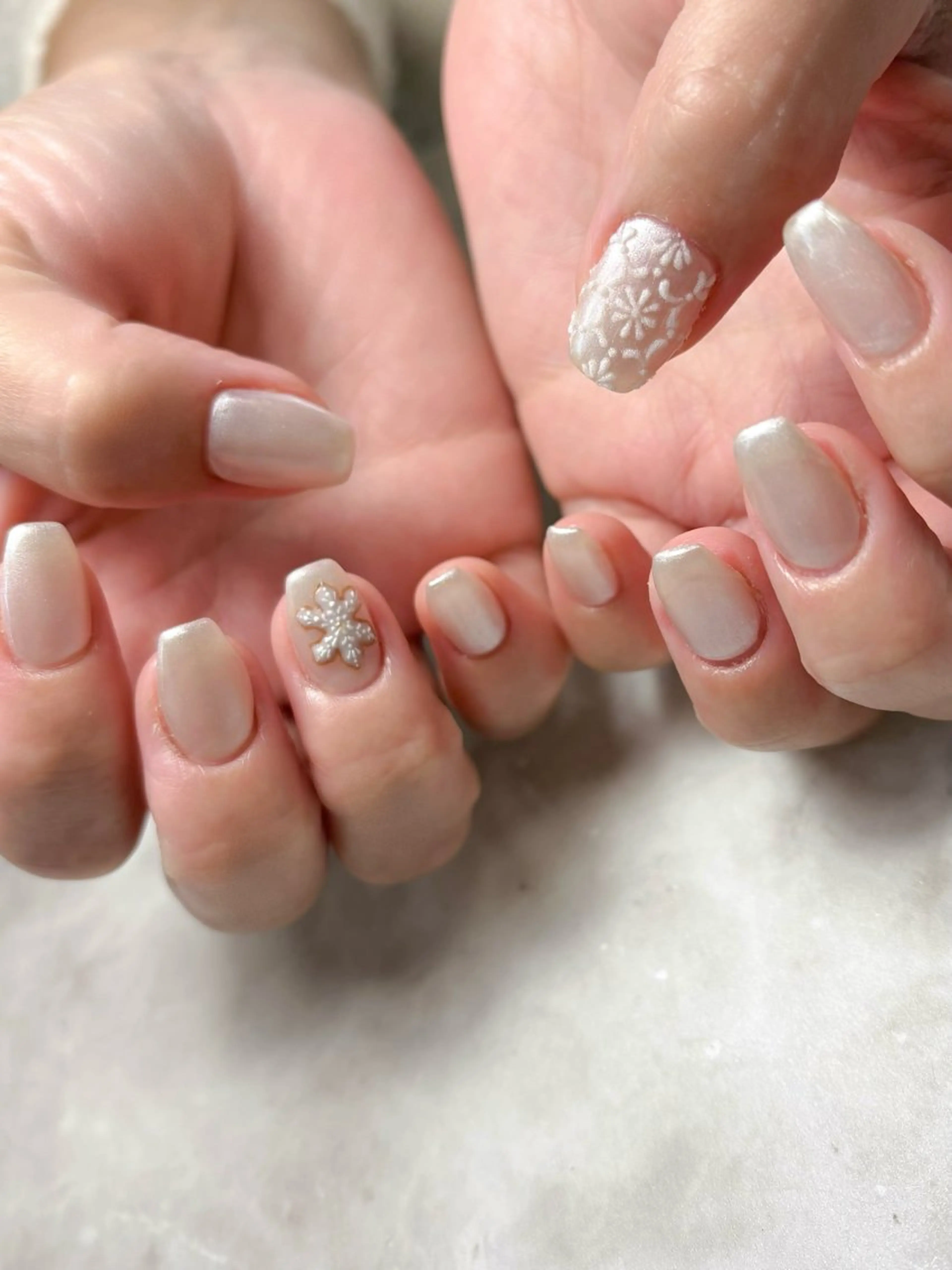 ネイル ハンドネイル Nailsalon E's cafeのネイルデザイン