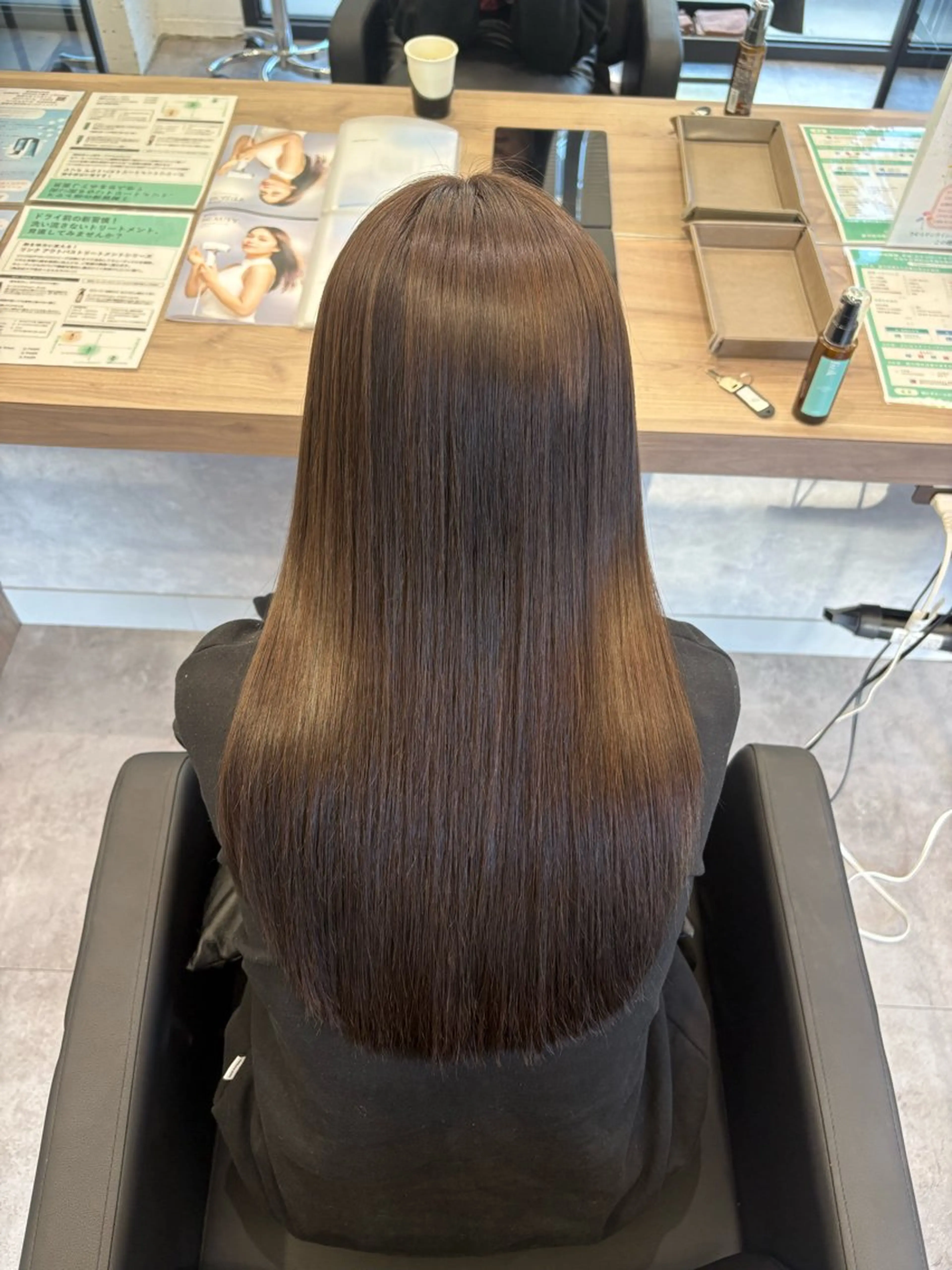 ロング カラー カット ヘアカラー 縮毛矯正 トリートメント Nail &Beauty by UNO伊勢原所属・COCO .のヘアスタイル