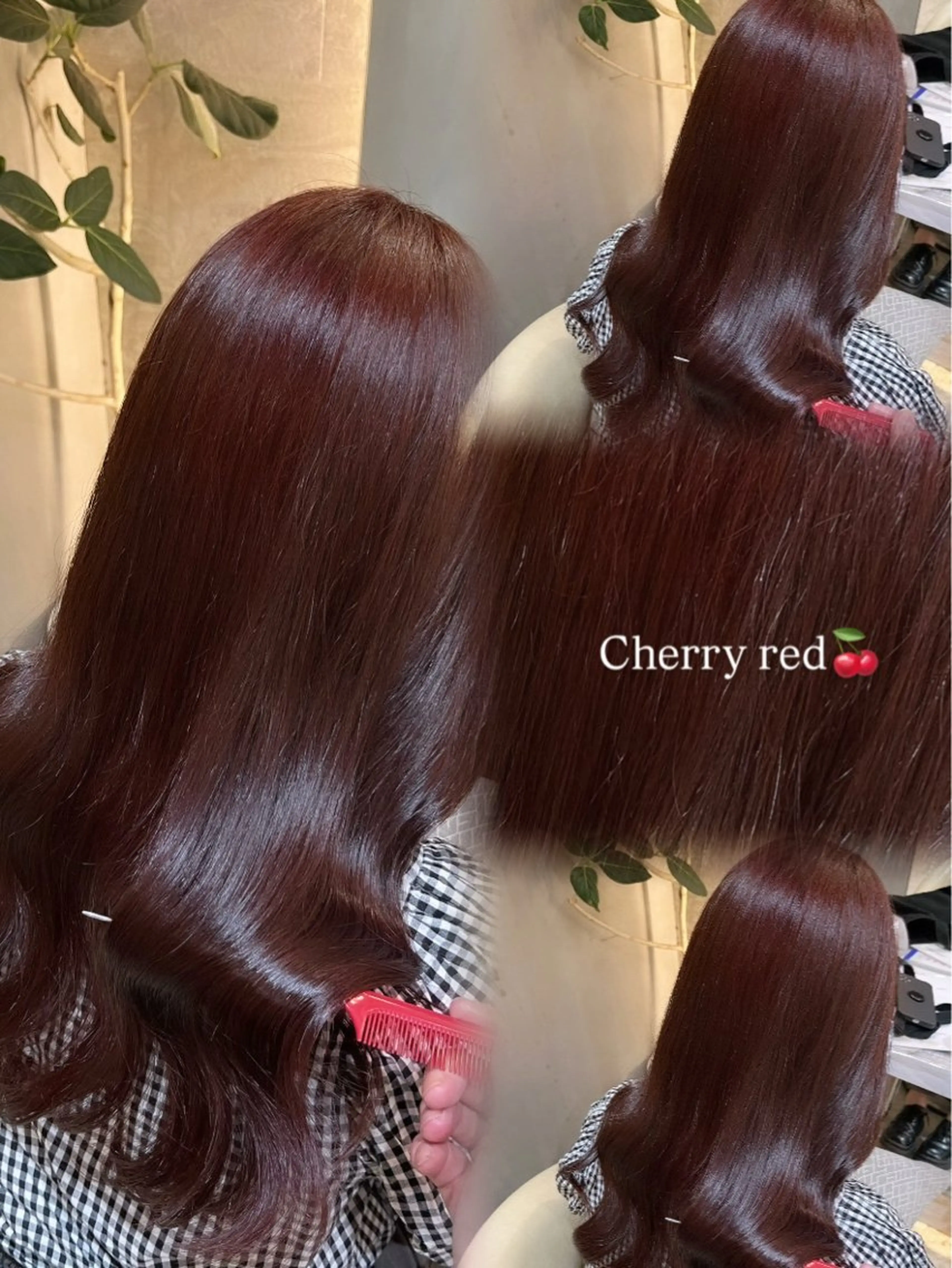 ミディアム カット ヘアカラー トリートメント 小久保美空/縮毛矯正 ミディアム/レイヤーのヘアスタイル