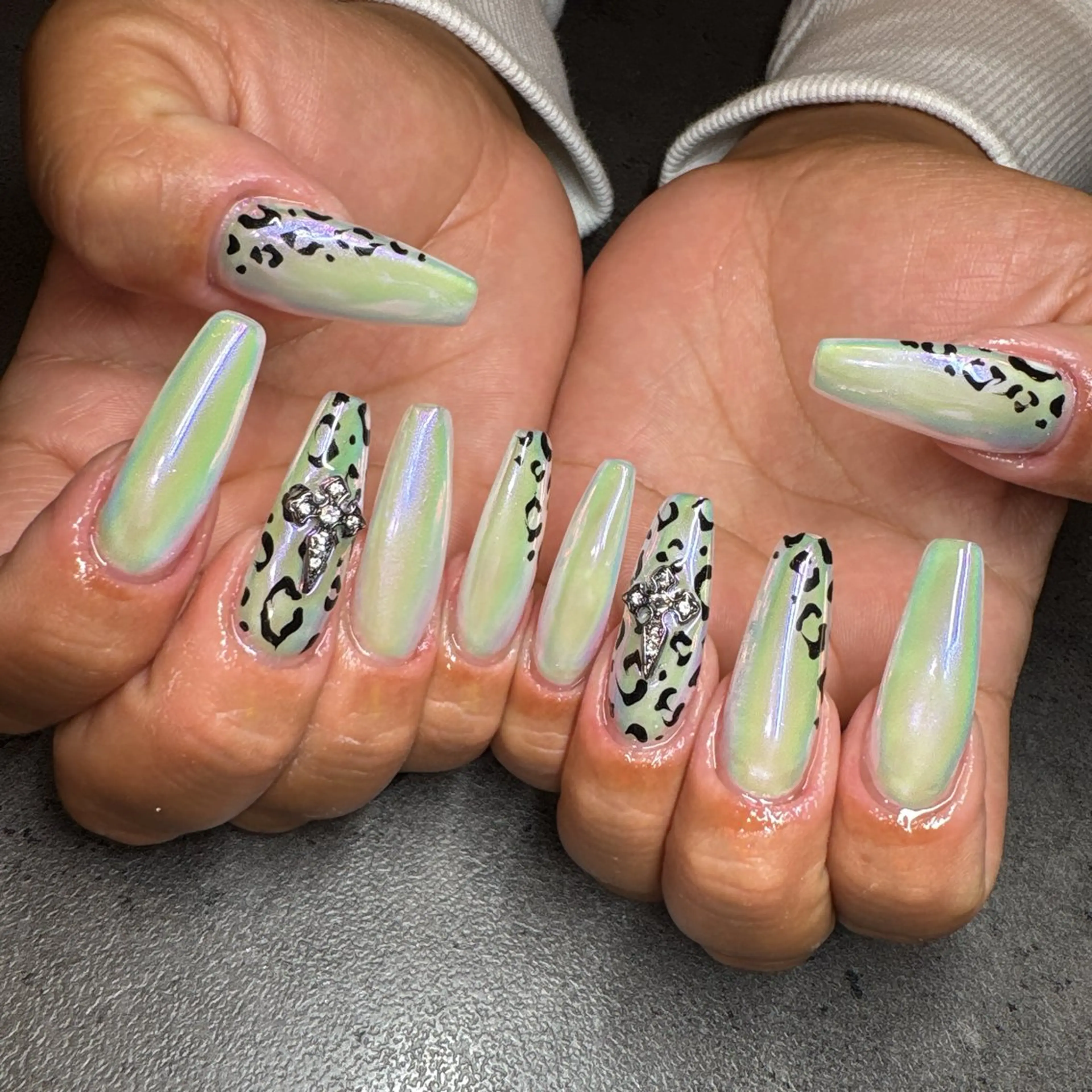 ネイル スカルプネイル しば まなみのネイルデザイン