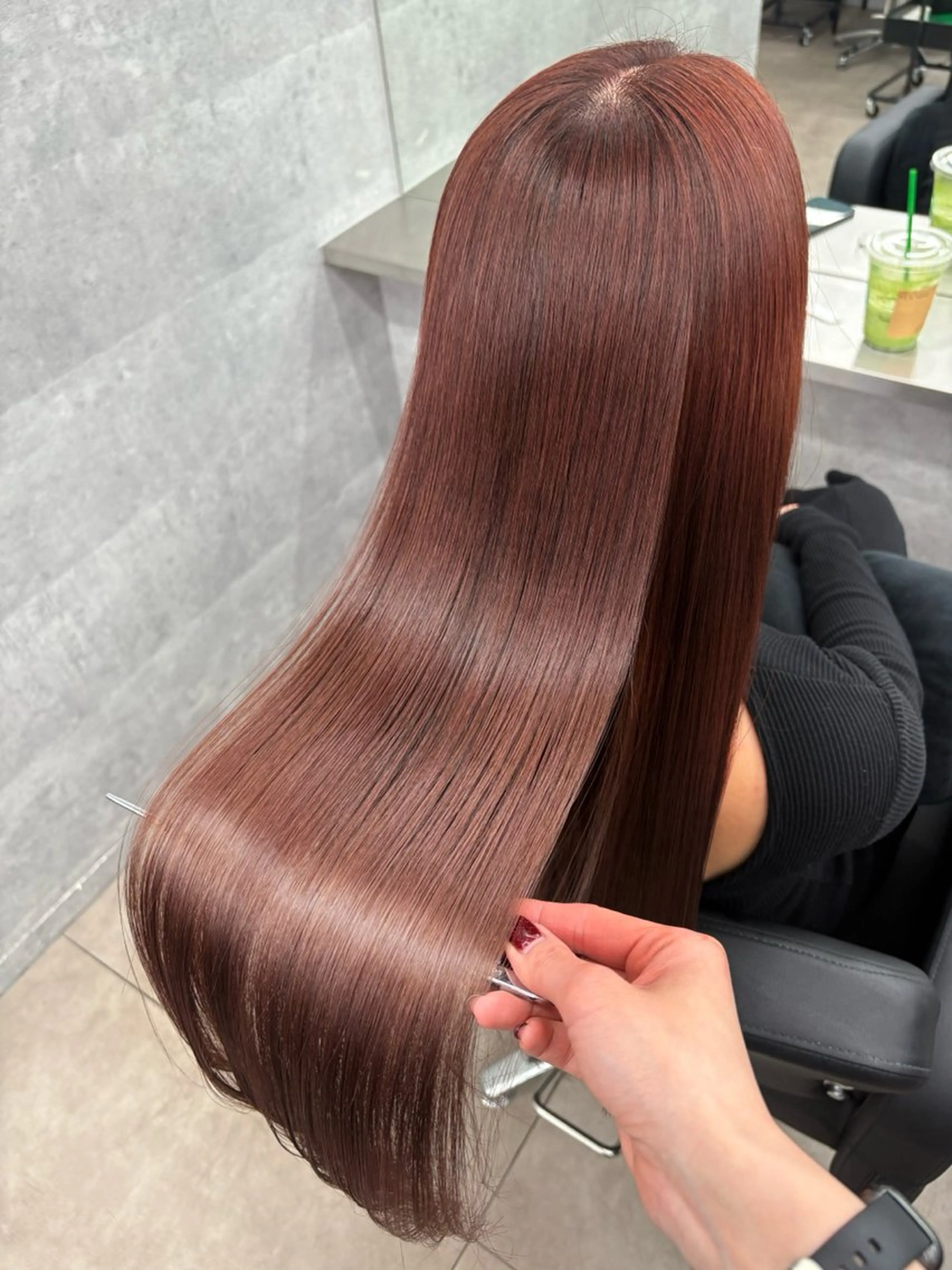 ロング カラー 髪質改善/ﾚｲﾔｰ ｶｯﾄ/店長/原島のヘアスタイル