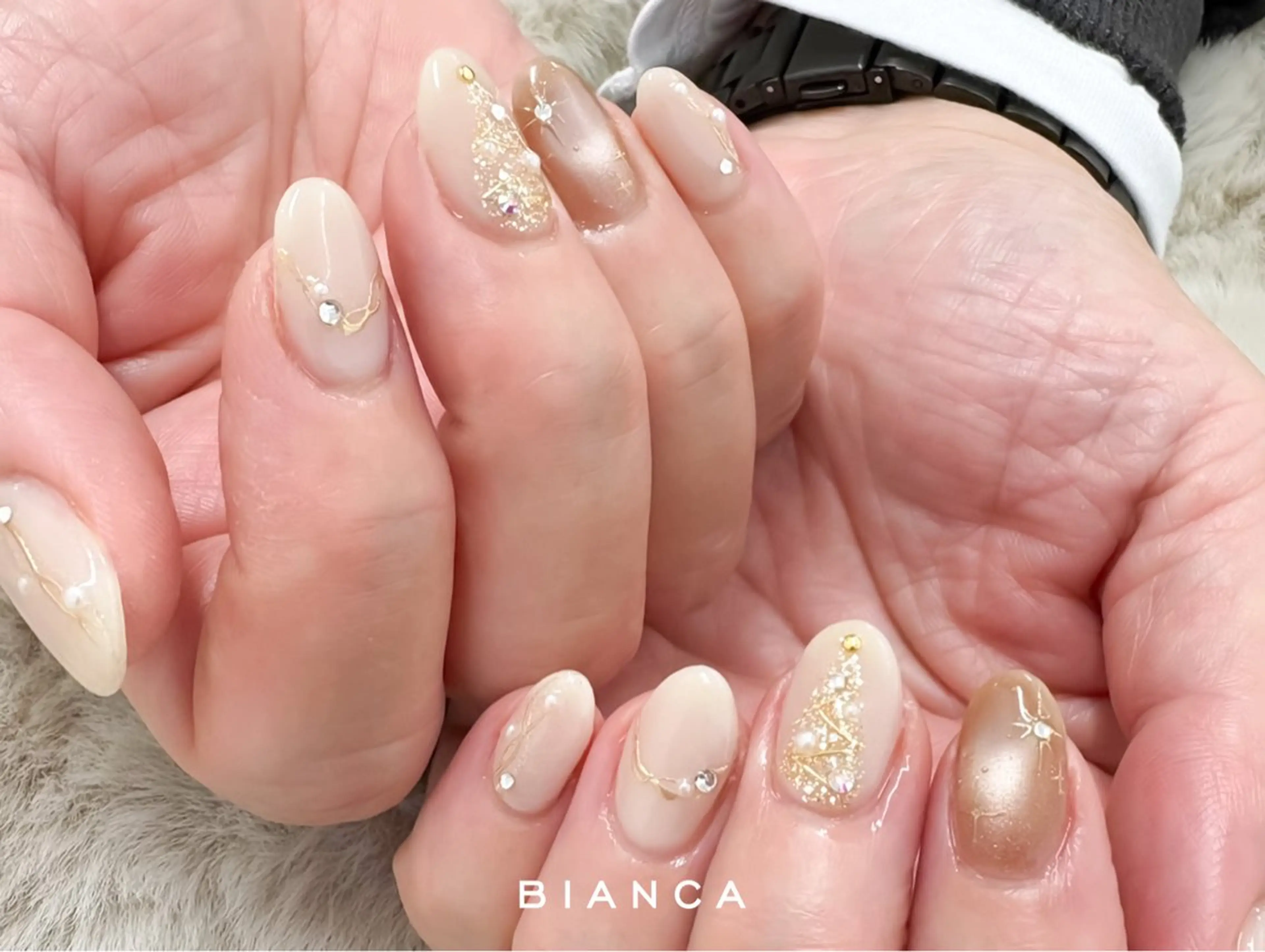 ネイル Bianca赤羽 松元🥣🫧のネイルデザイン