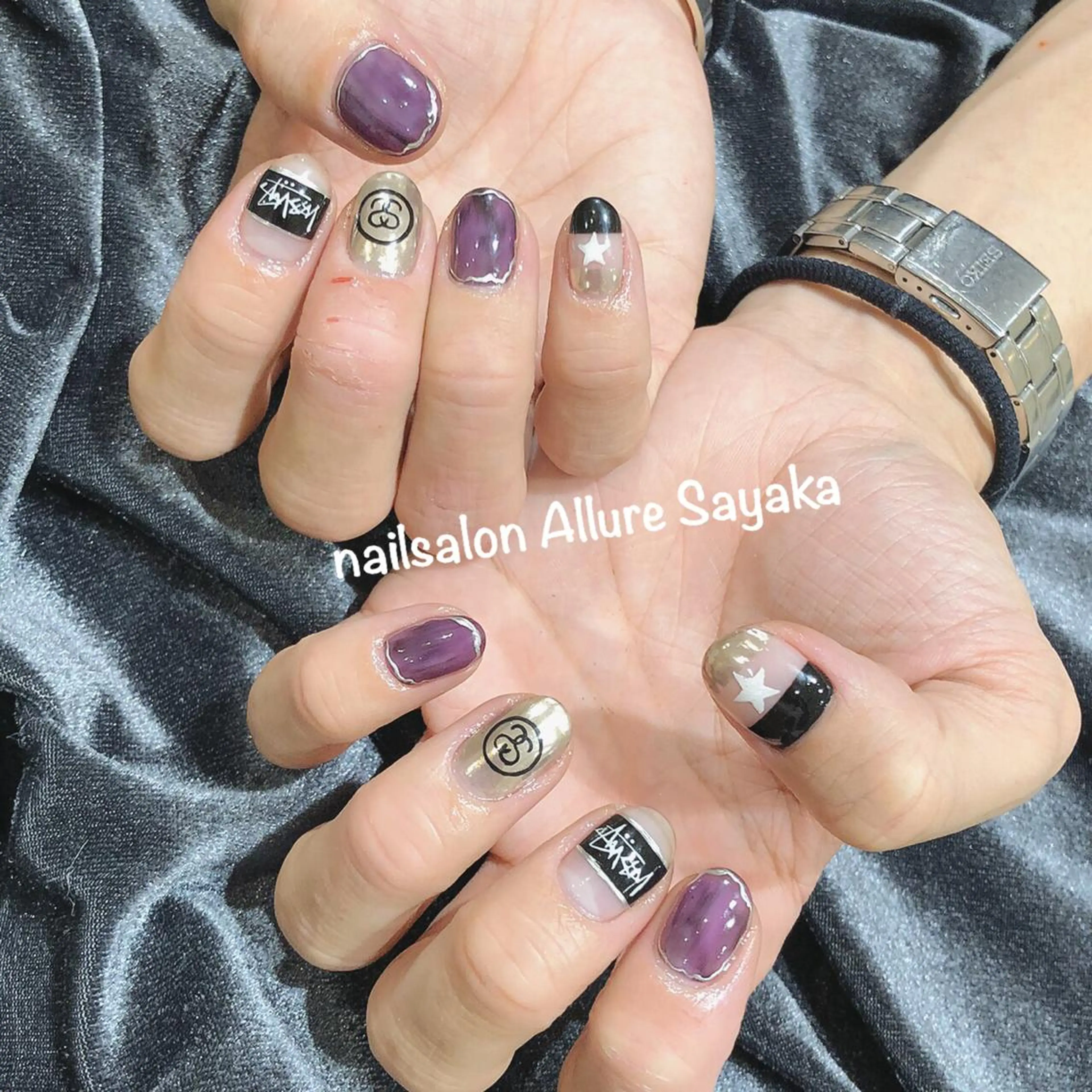 ネイル メンズネイル Allure Sayakaのネイルデザイン
