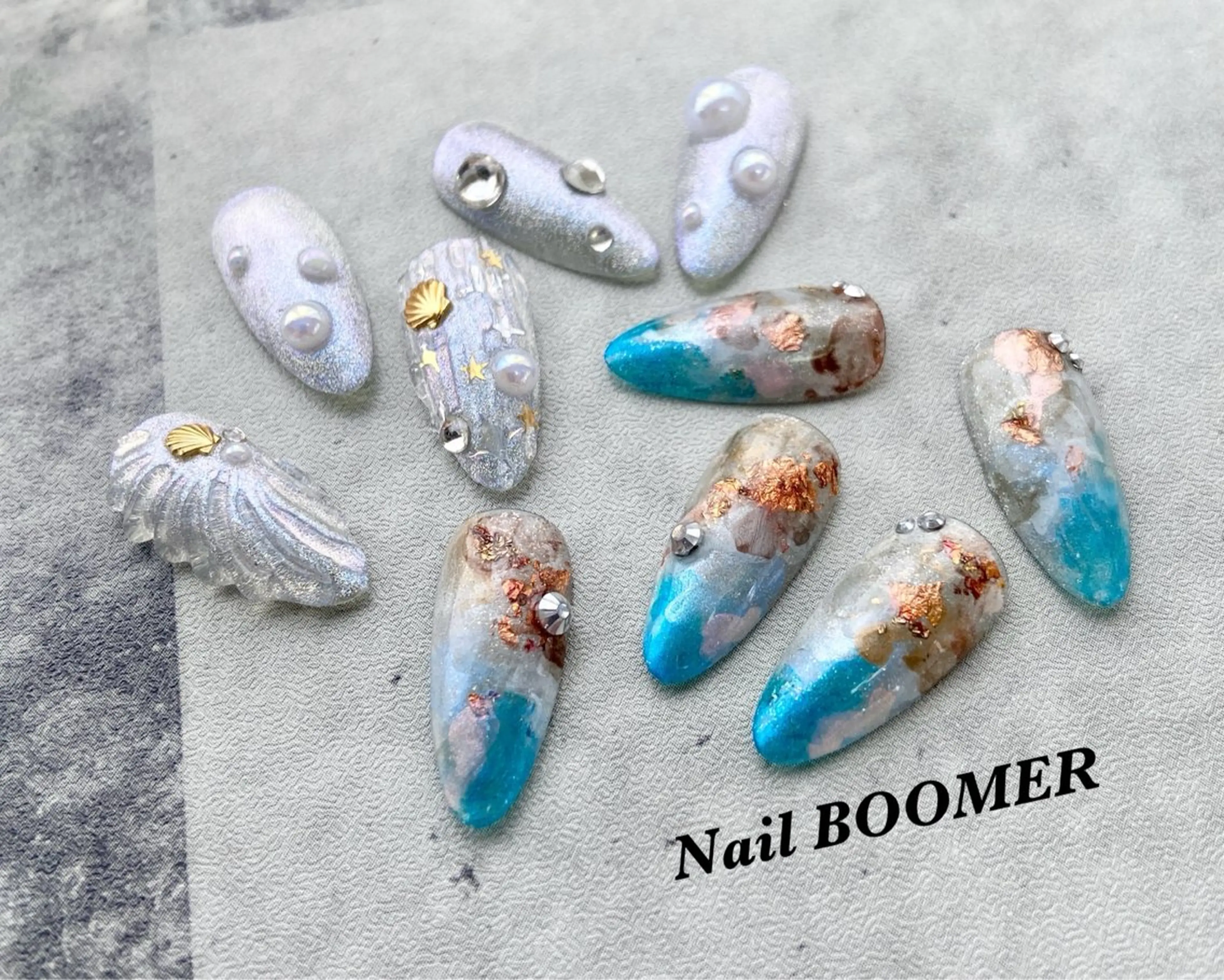 ネイル ハンドネイル ネイル ブーマーのネイルデザイン