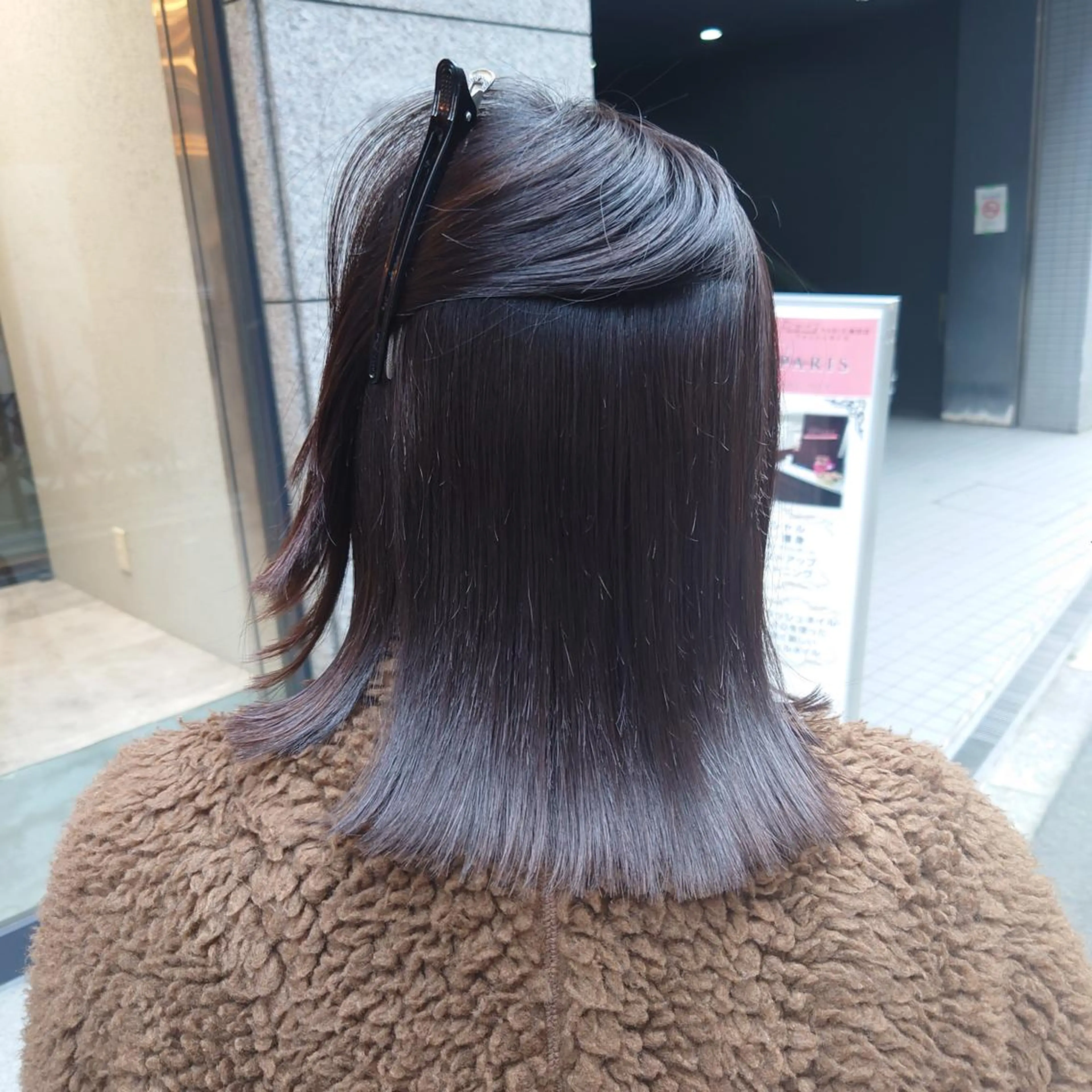 セミロング 髪質改善ストレート Kantaのヘアスタイル