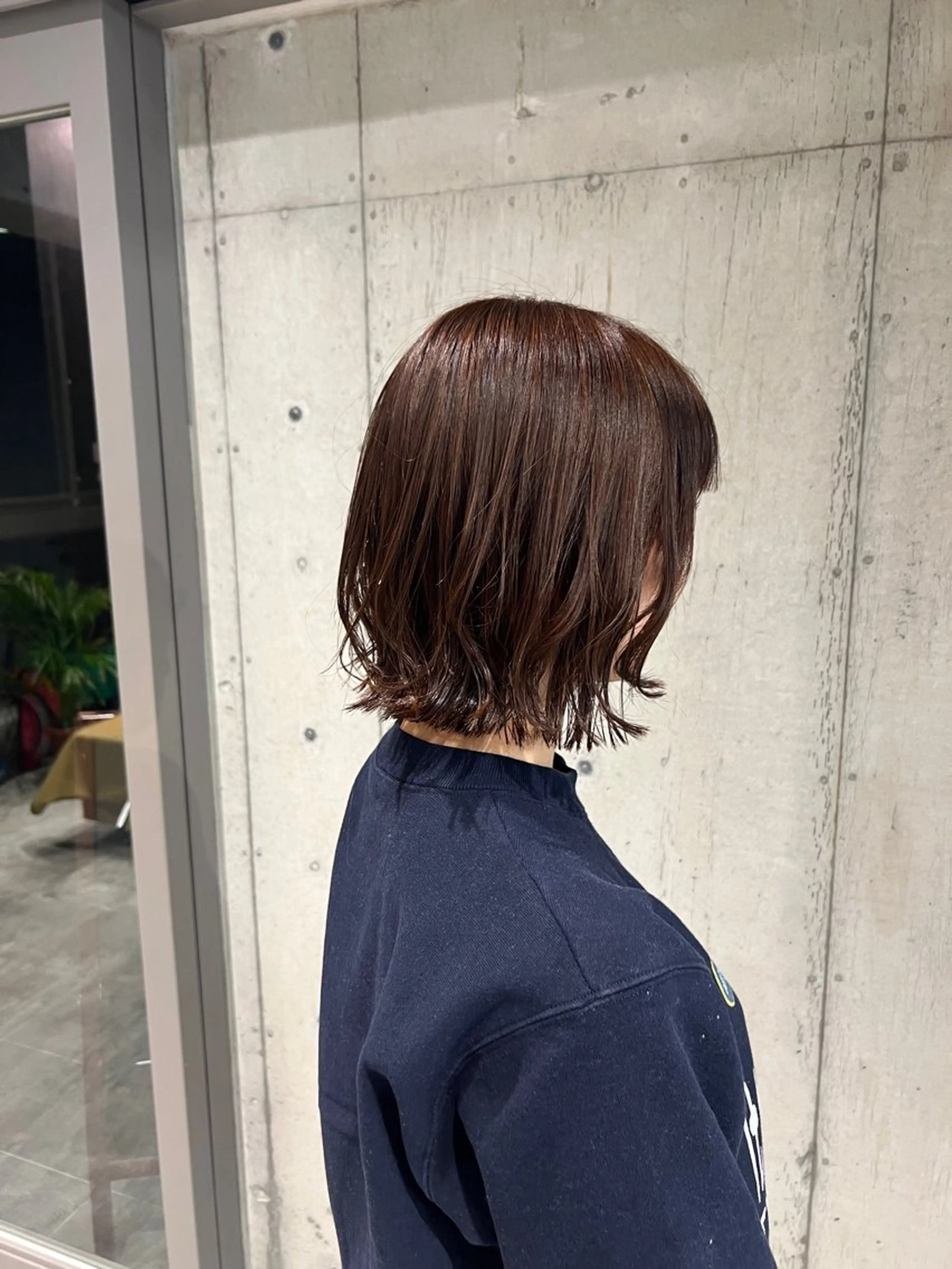 カラー 透明感カラー カット ヘアカラー トリートメント 透明感/血色カラー/ 似合せレイヤー/ゆいのヘアスタイル