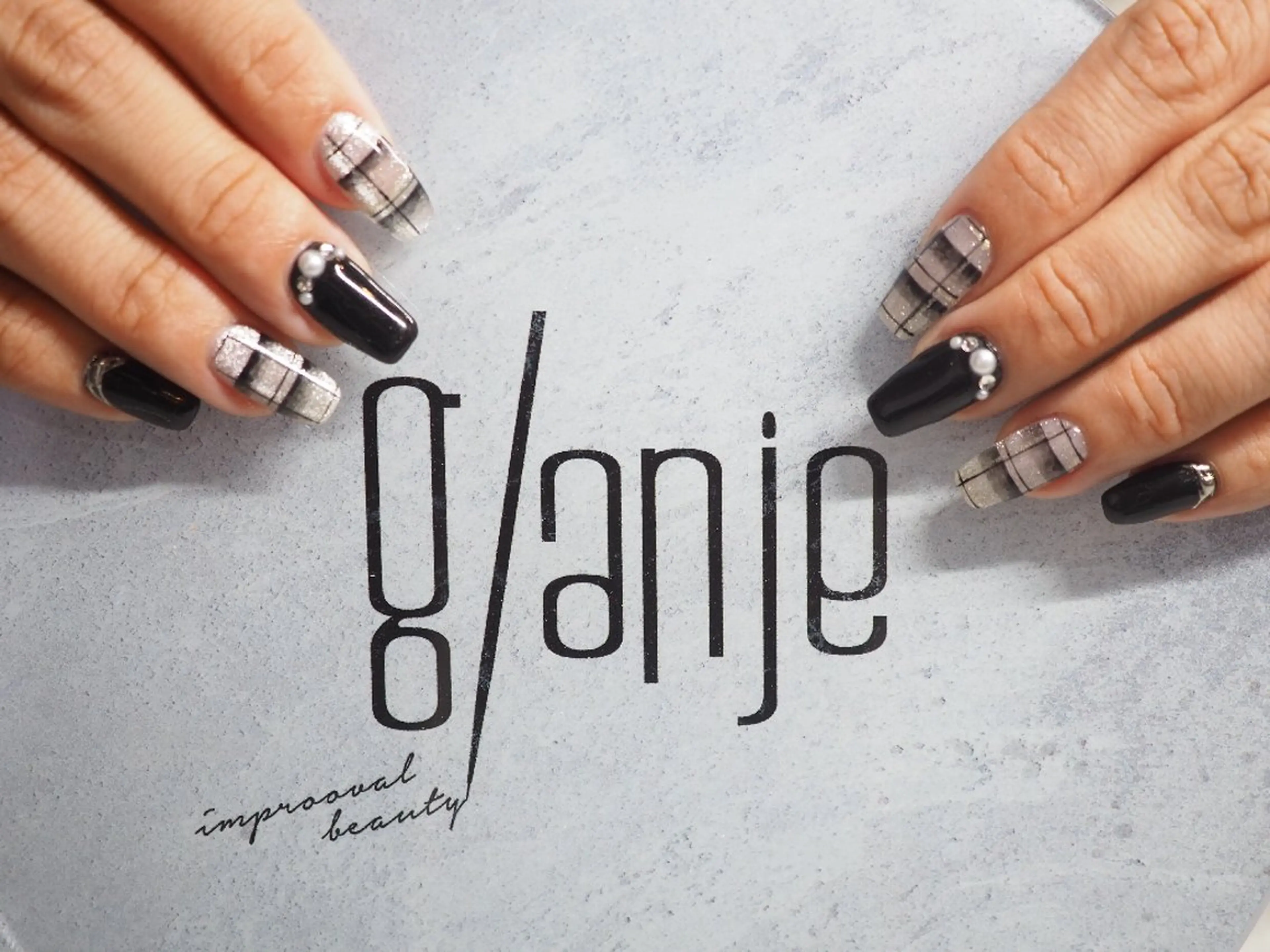 ネイル ハンドネイル glaNje 福光のネイルデザイン