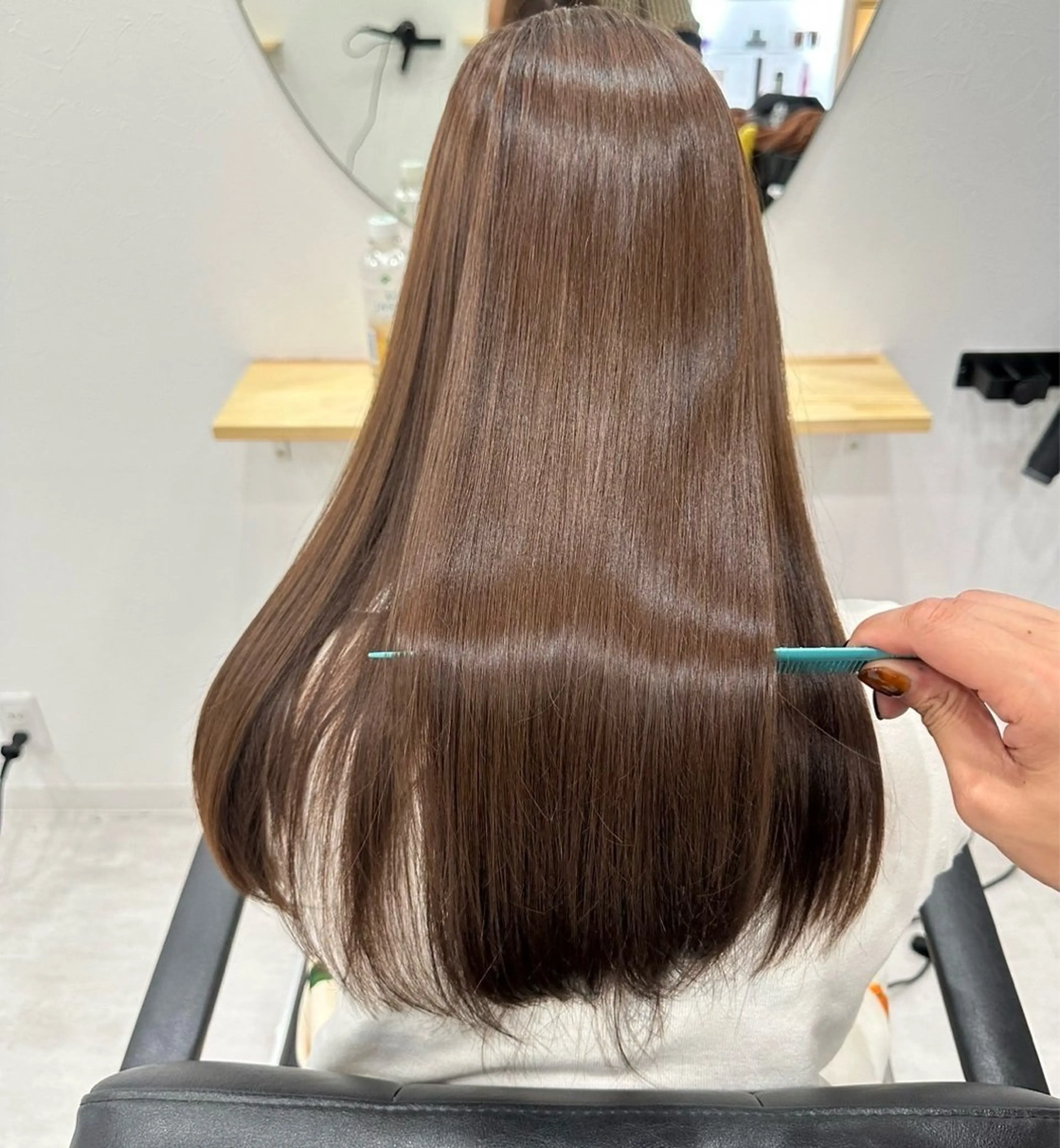 ロング カラー 西野 陽貴のヘアスタイル