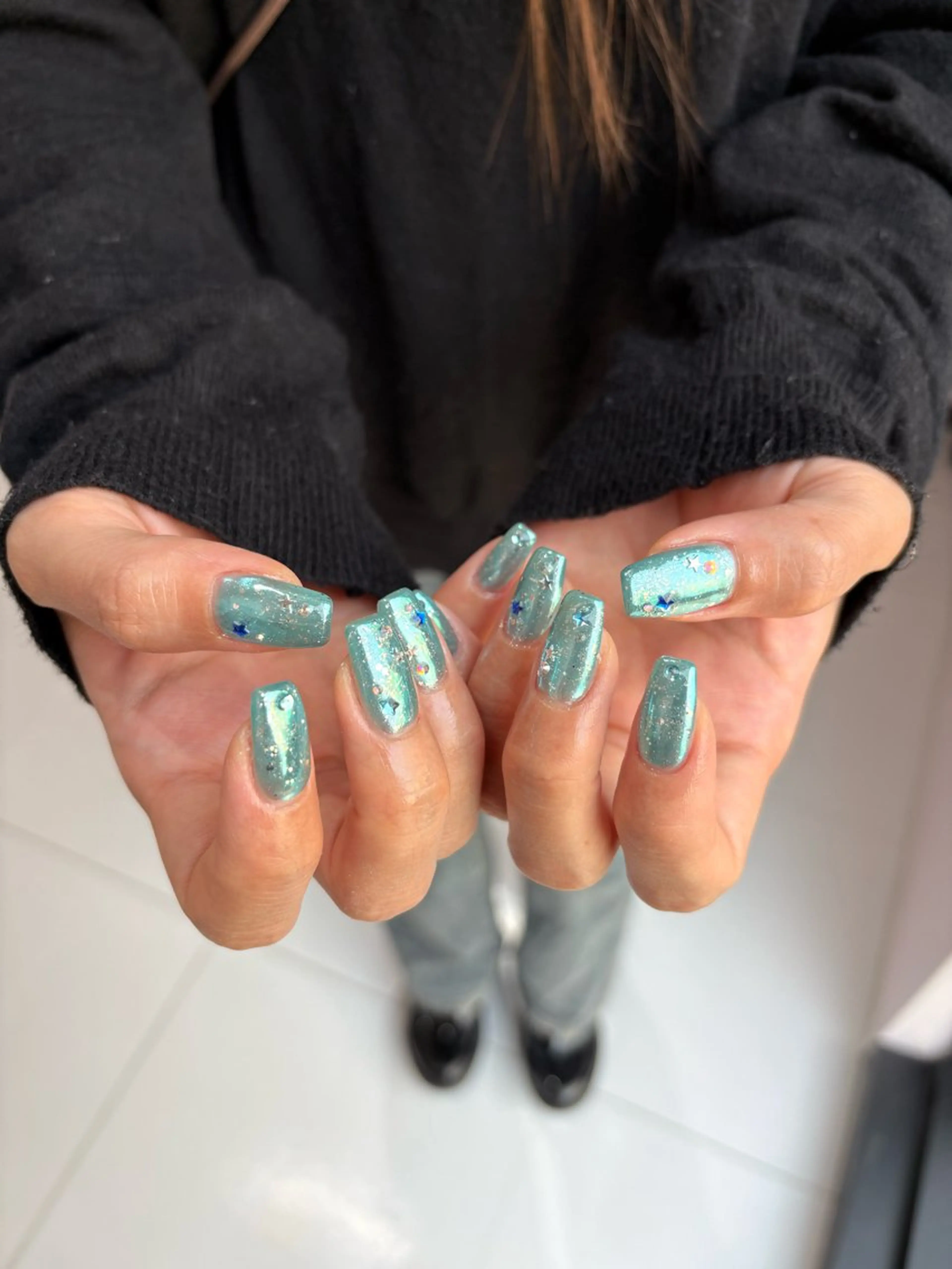 セミロング ハンドネイル Clala Ayumiのネイルデザイン