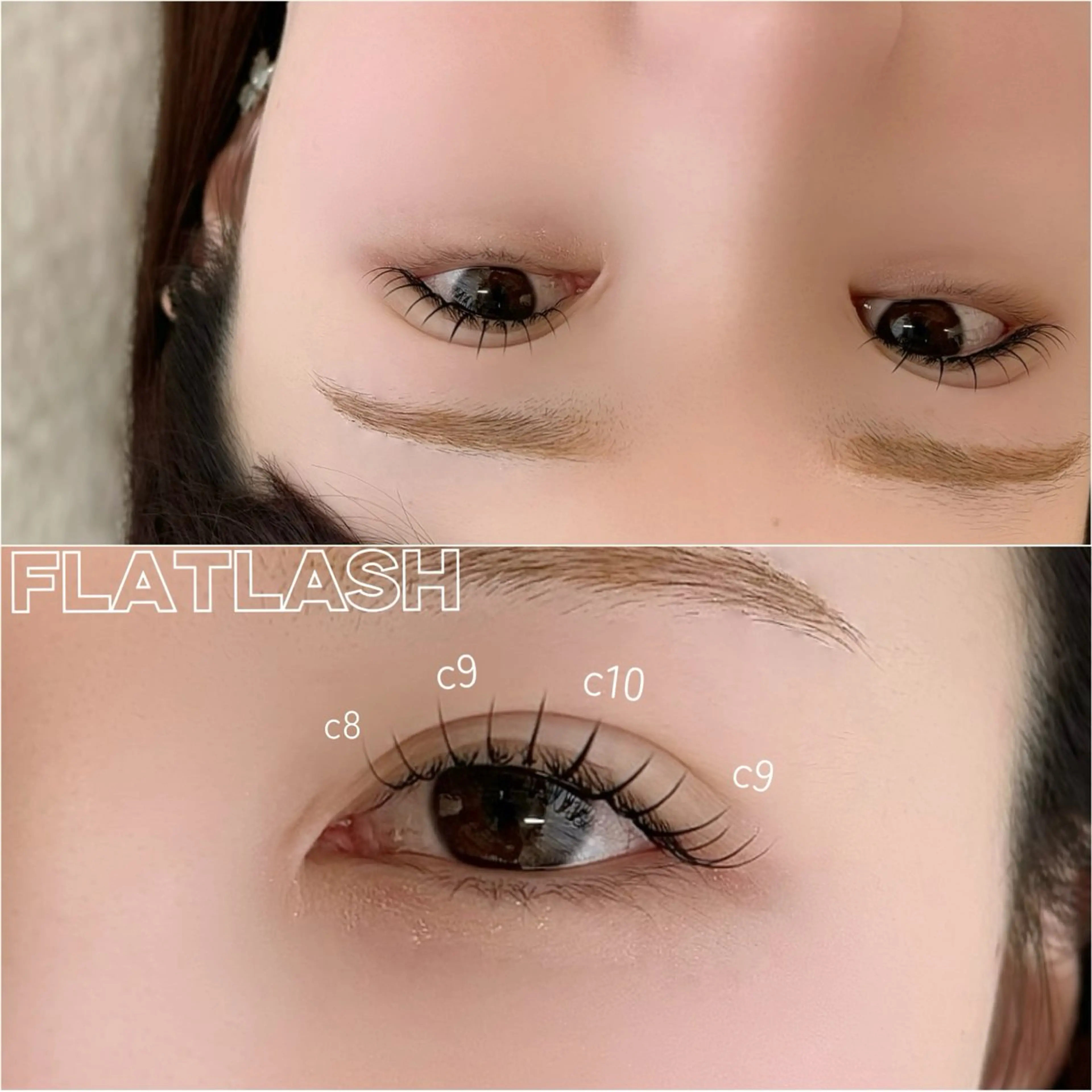 マツエク・マツパ Cカール キュート ナチュラル マツエク R eyelash yokoのマツエク・マツパデザイン