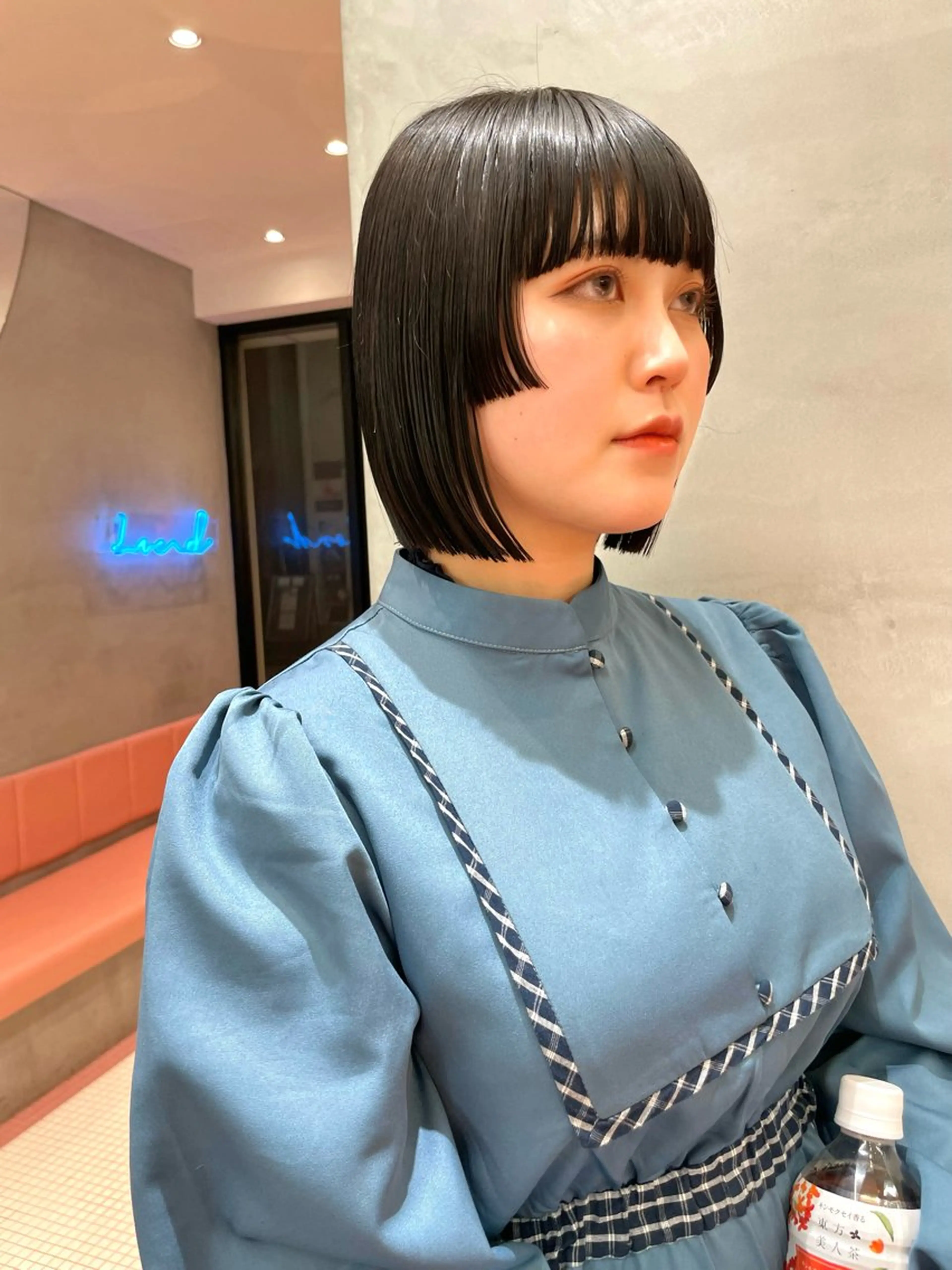 ショート Misaki /ボブ/縮毛矯正のヘアスタイル