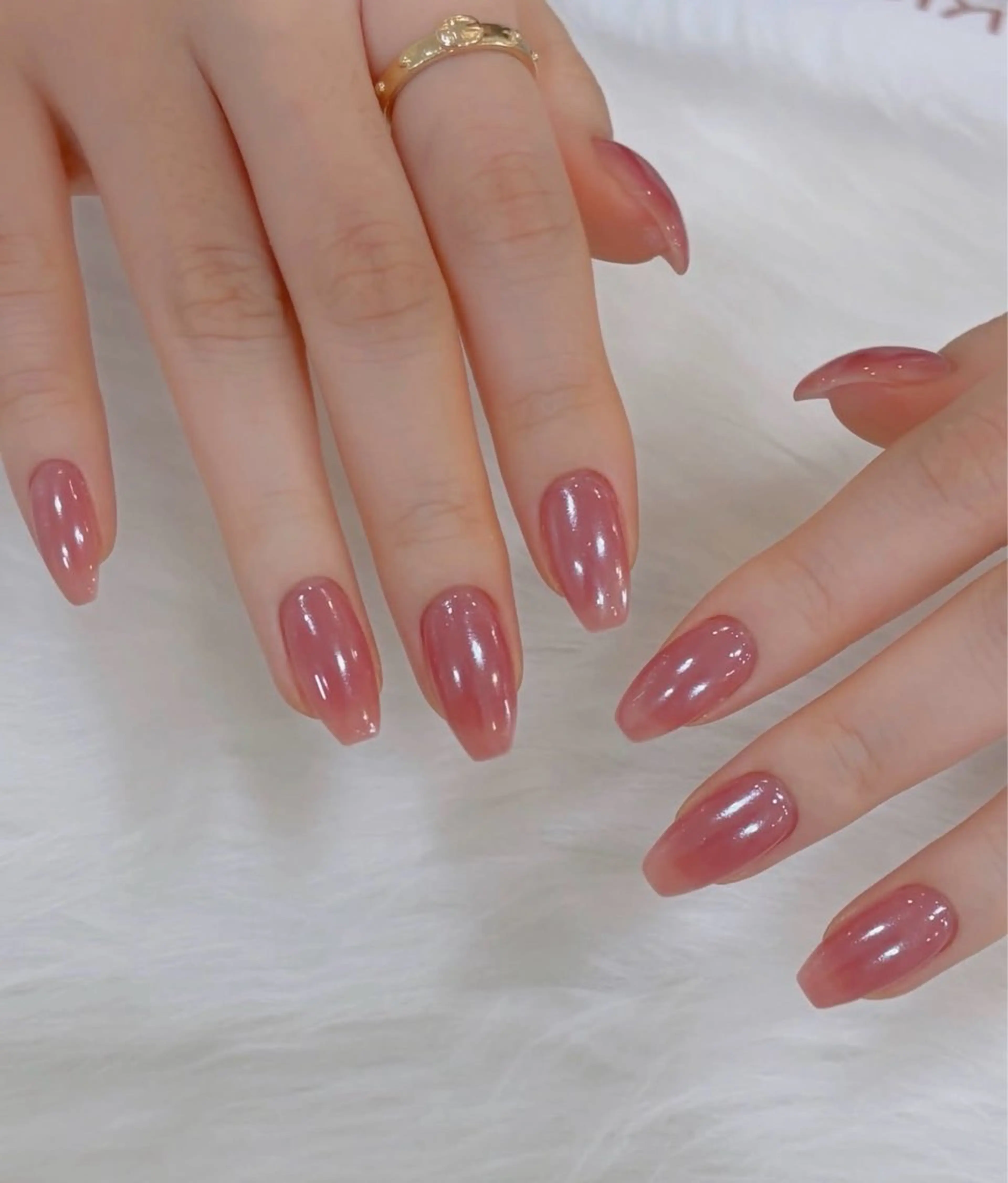 ネイル チークネイル フレンチネイル グラデーション 韓国ネイル マグネットネイル ハンドネイル Hana Nailのネイルデザイン