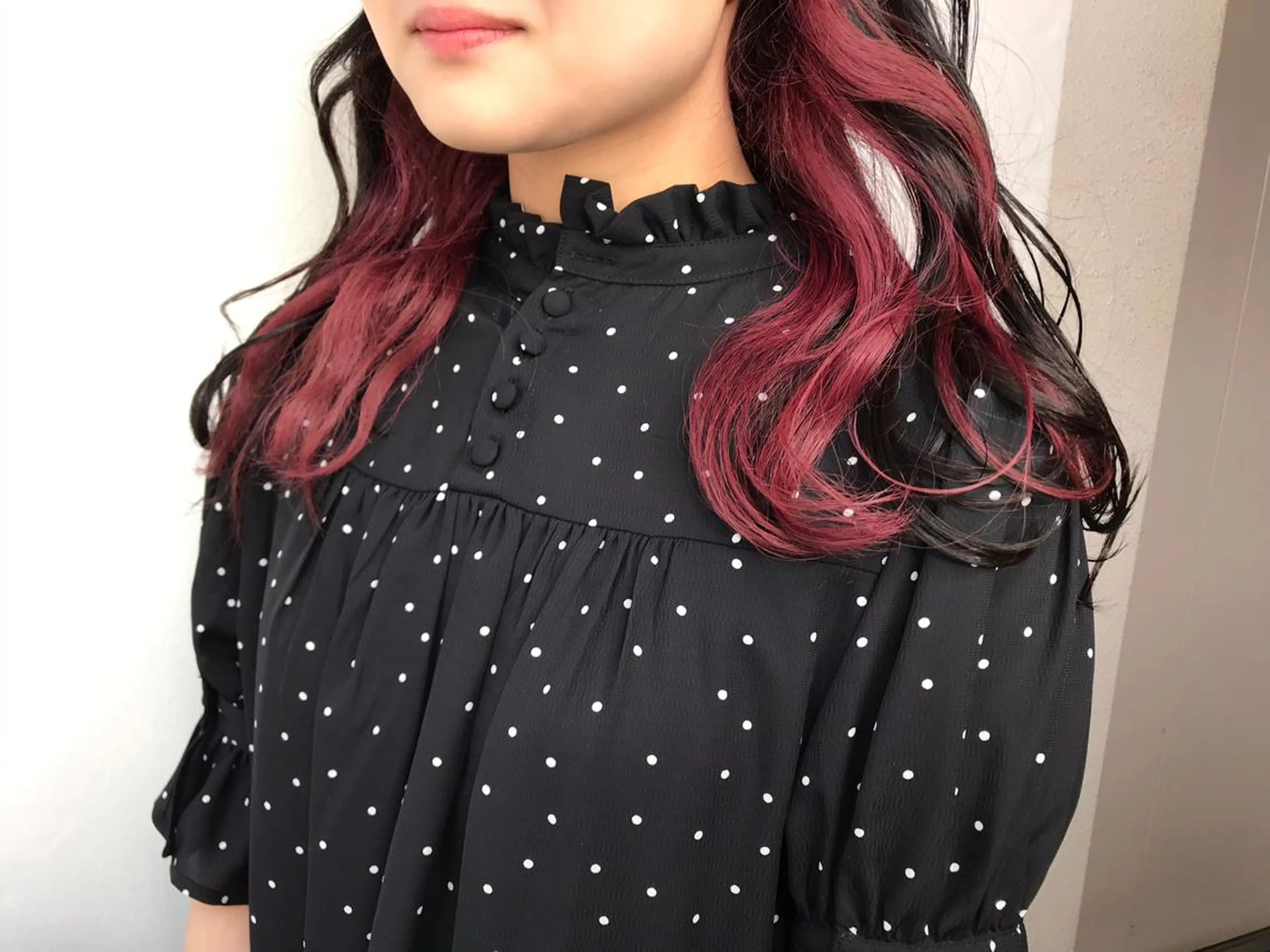 ミディアム 似合わせ/ブリーチ カラー.岡田友仁のヘアスタイル