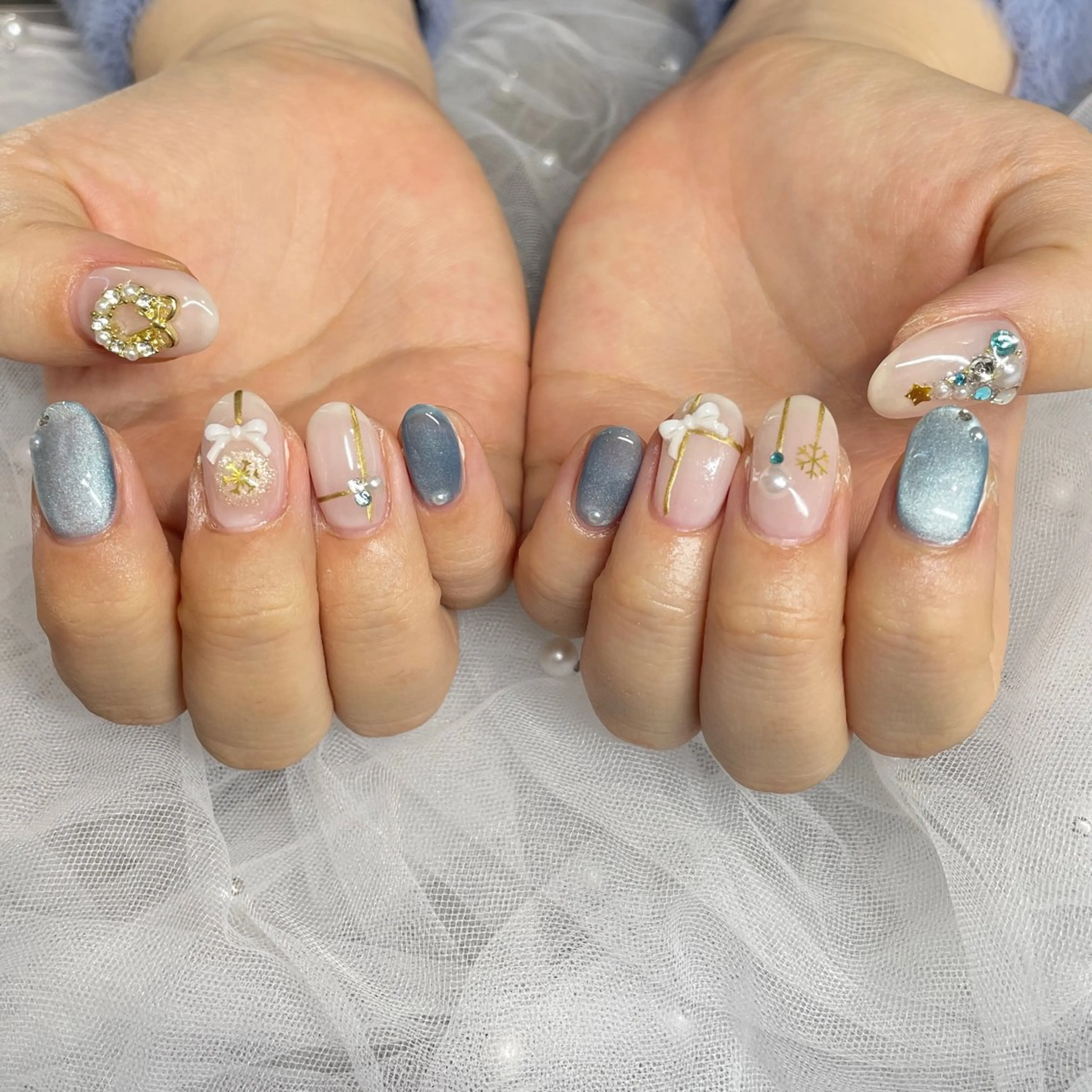 ネイル 持ち込み ぷっくりネイル ハンドネイル IROHA NAIL nanaのネイルデザイン