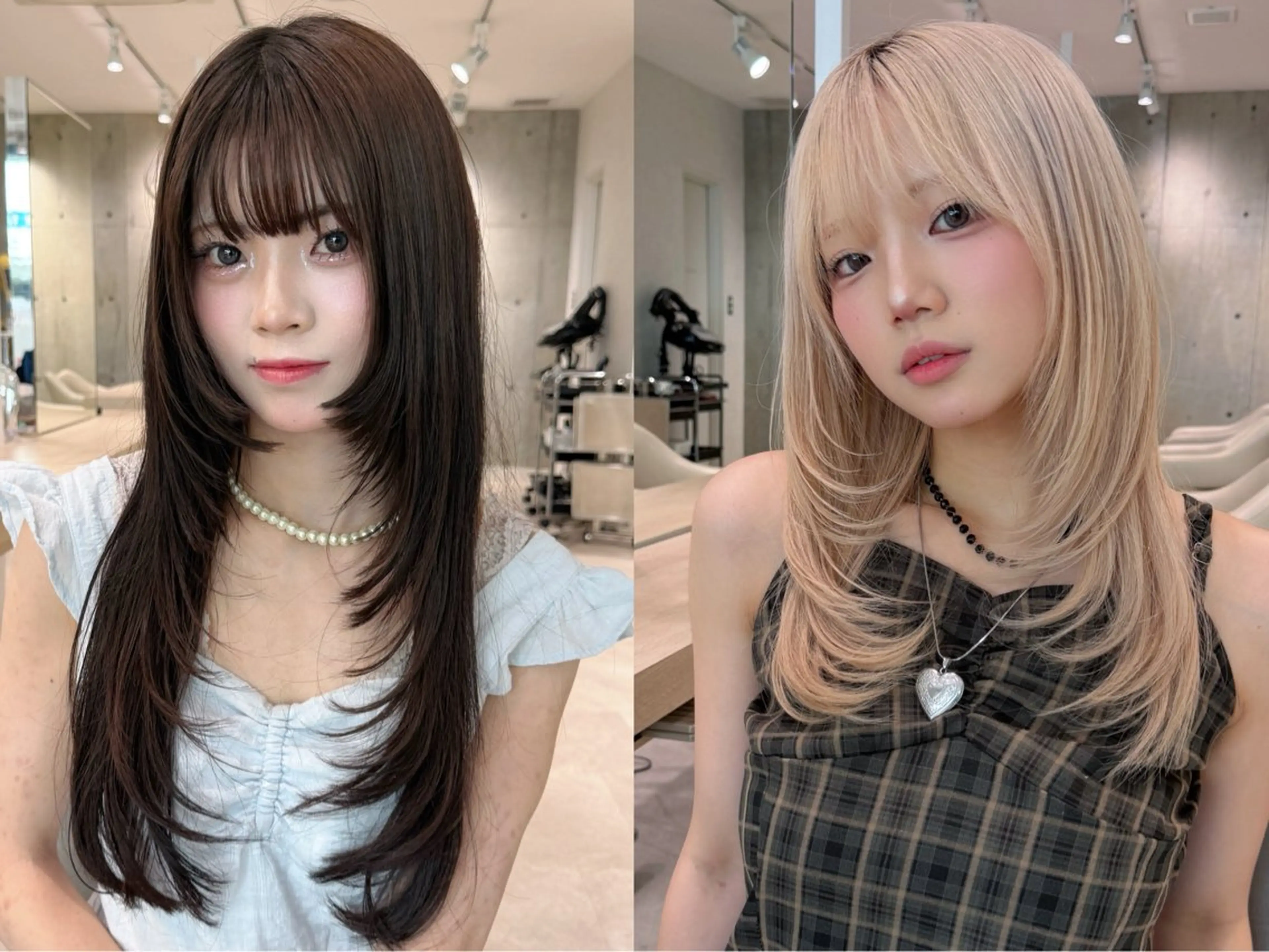 ロング カット エリア人気No.1 美容室Ash西船橋のヘアスタイル