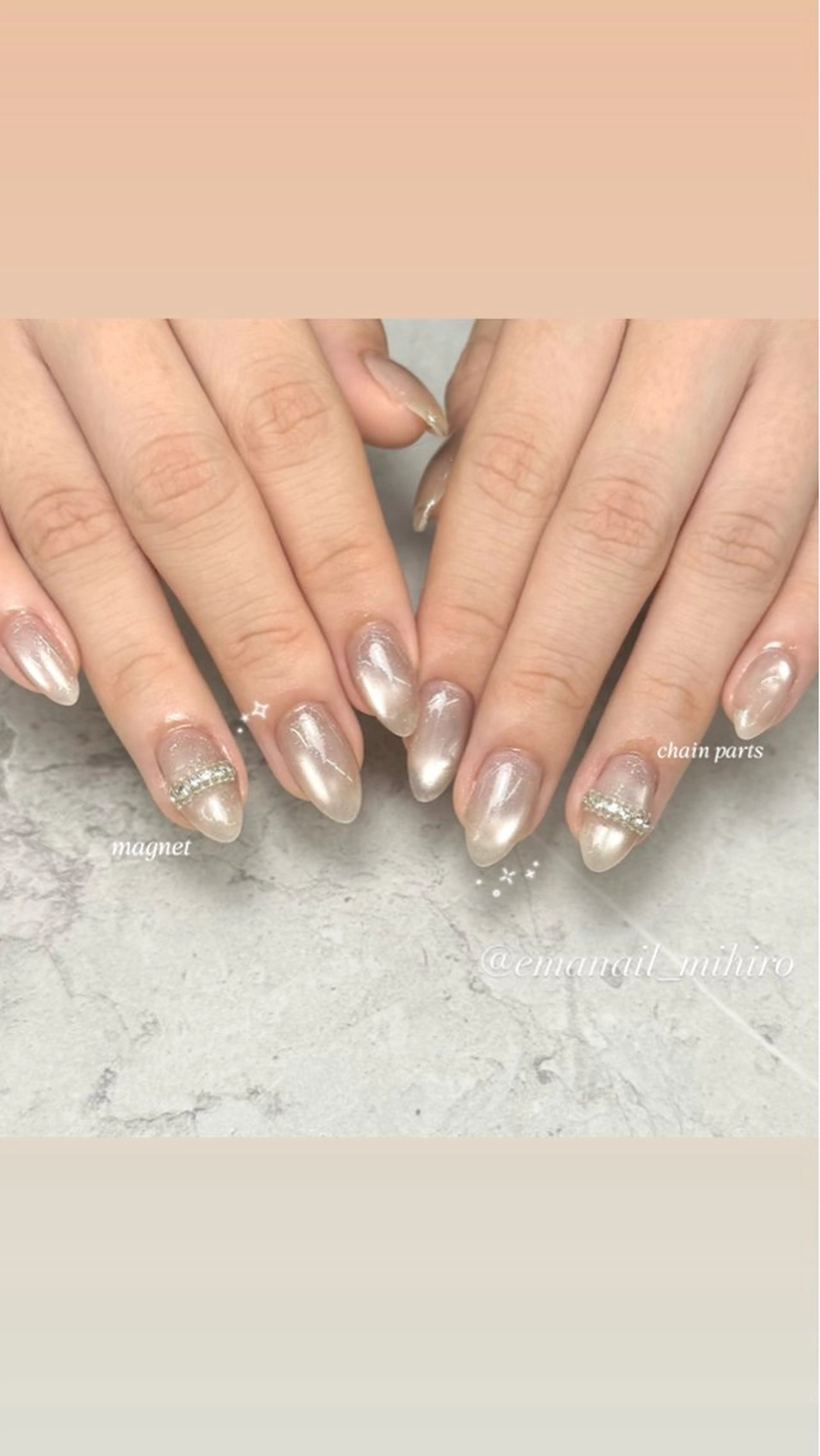 ネイル ハンドネイル EmaNail瓢箪山 🌼Mihiroのネイルデザイン