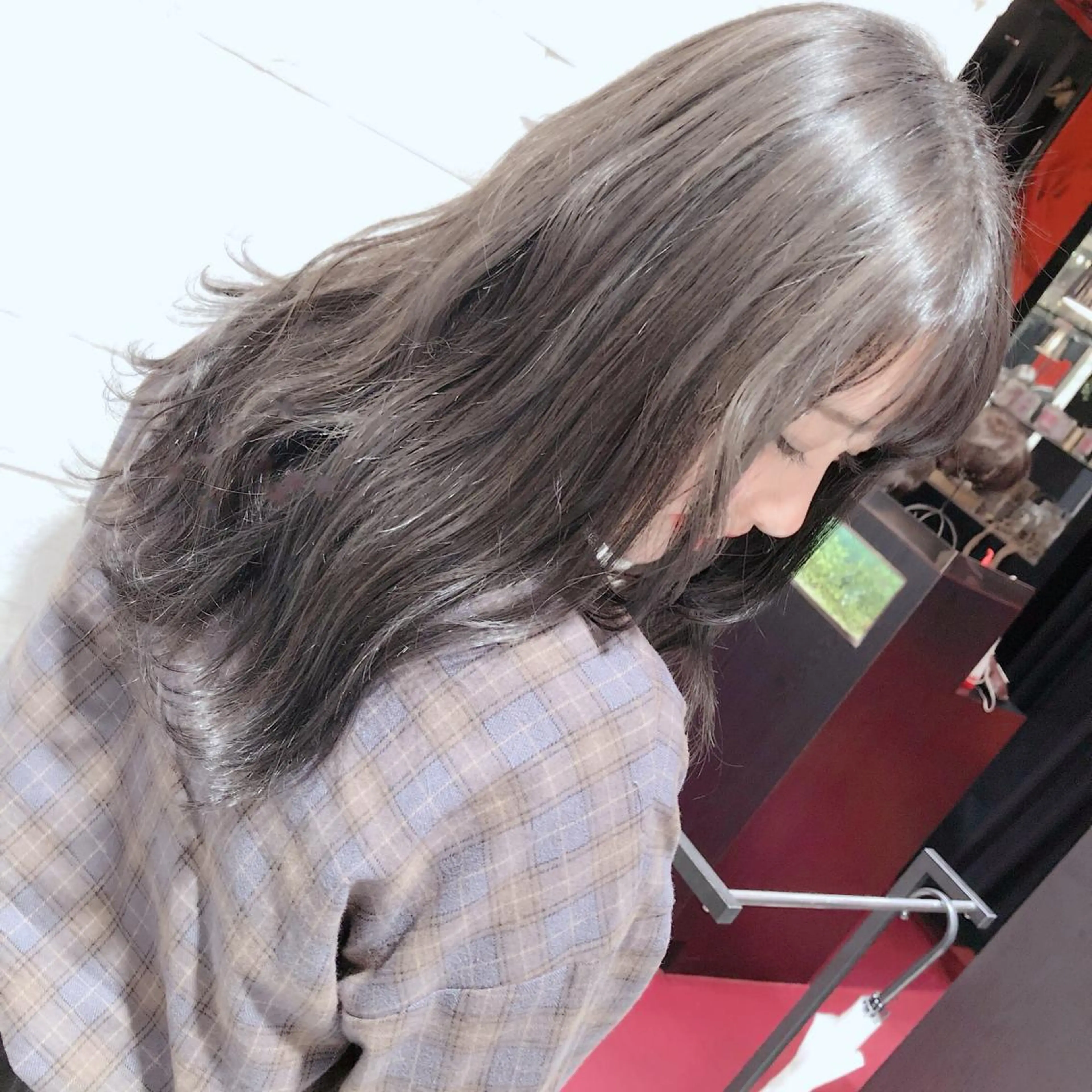 カラー ヘアカラー たかはし まいのヘアスタイル