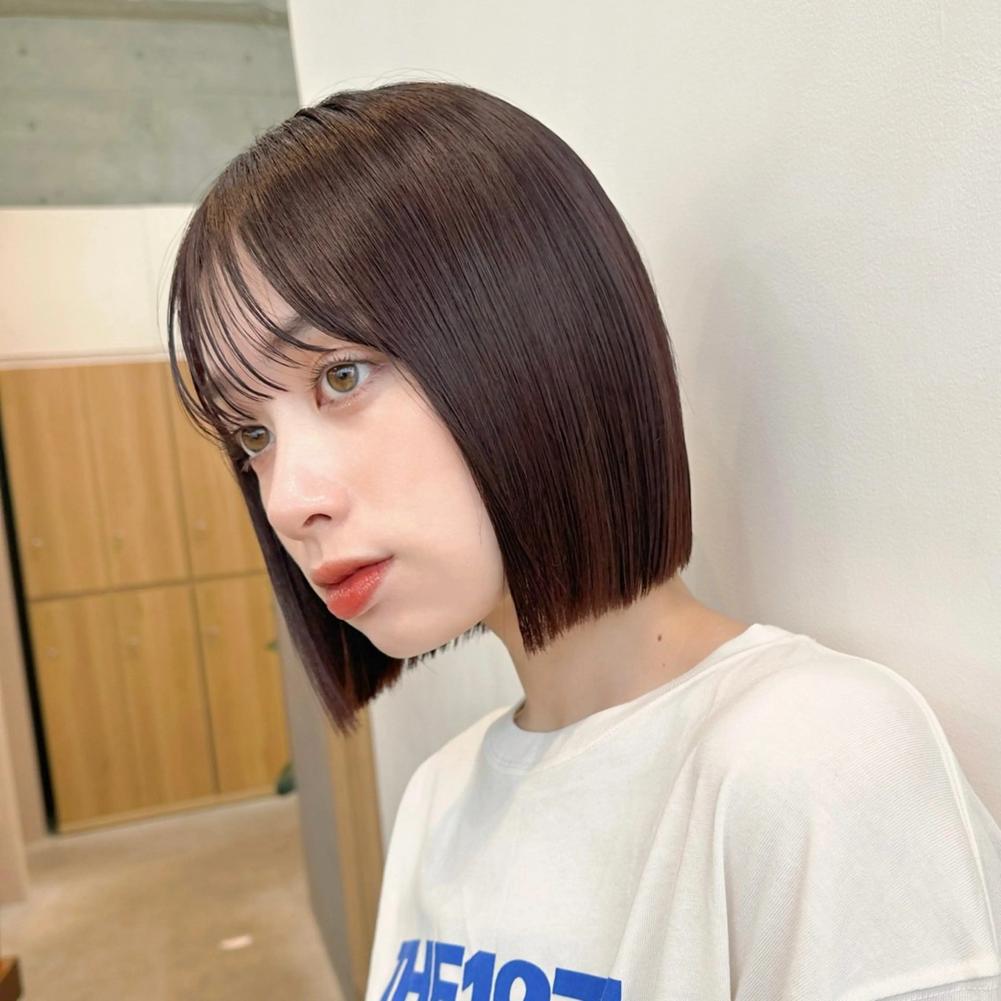 セミロング カラー 🧸🫧暖色/ボブ/ 橋本美柚🫧🧸のヘアスタイル