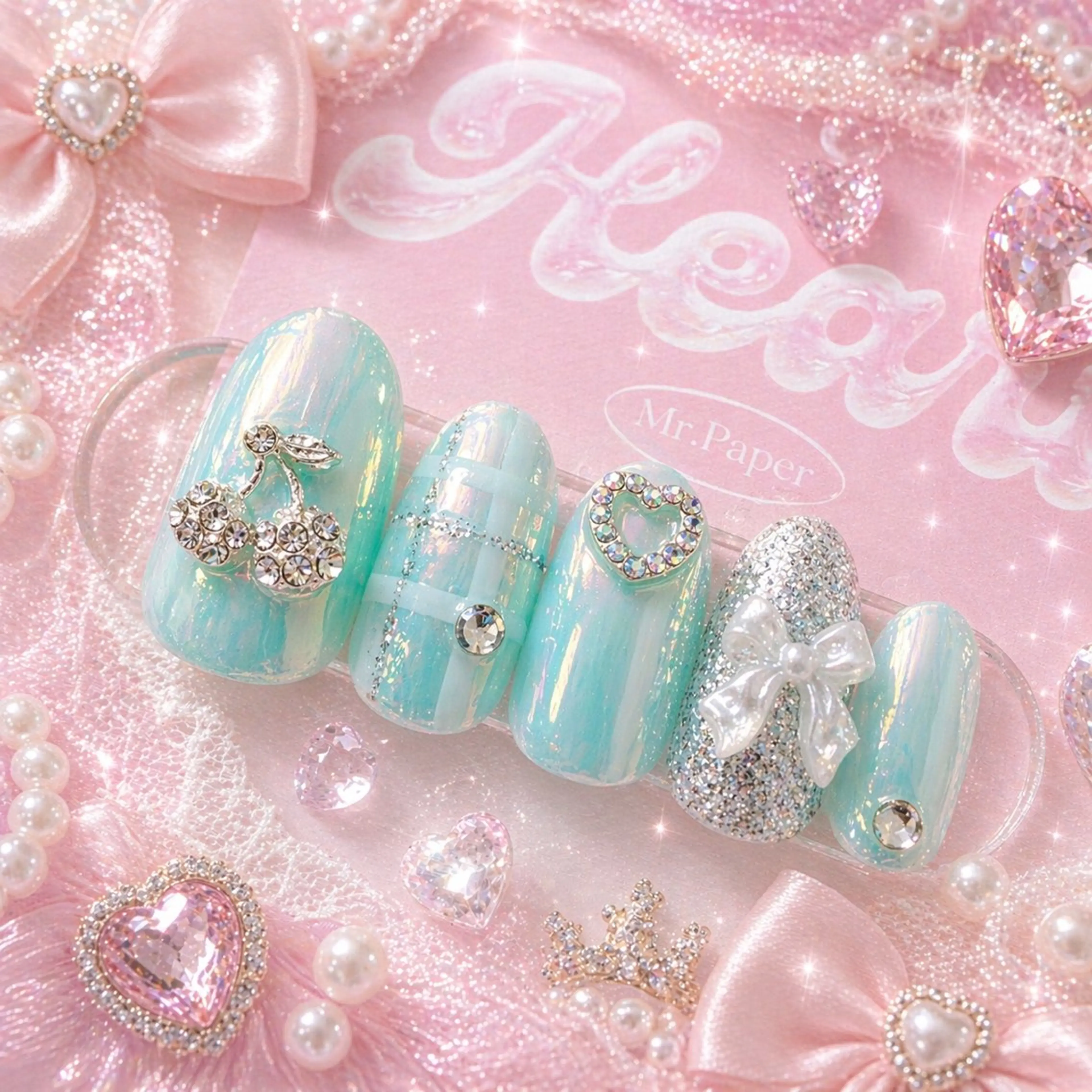 ネイル ハンドネイル MignonReve ♡EIMI🌈のネイルデザイン