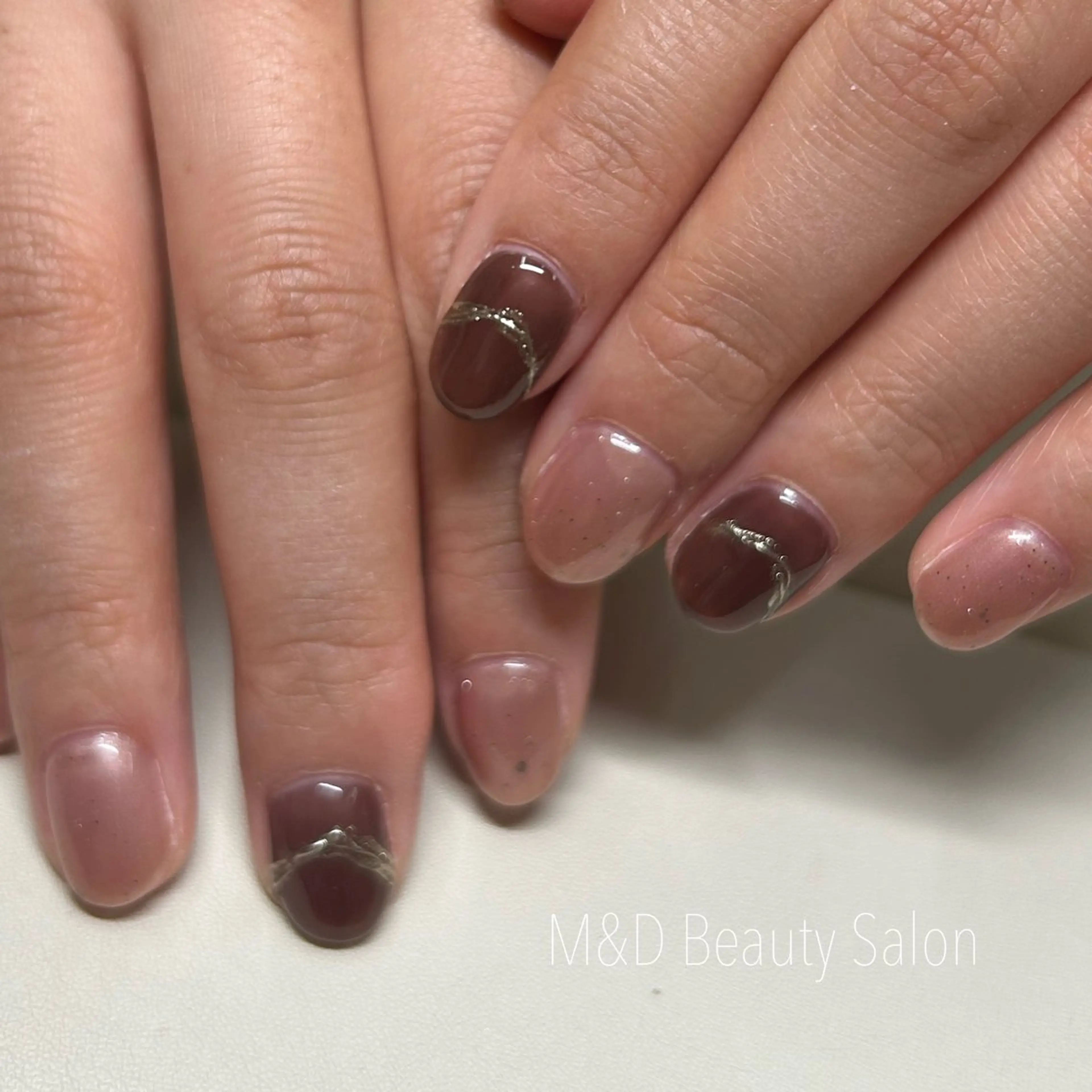 ネイル M&D銀座 AYAのネイルデザイン