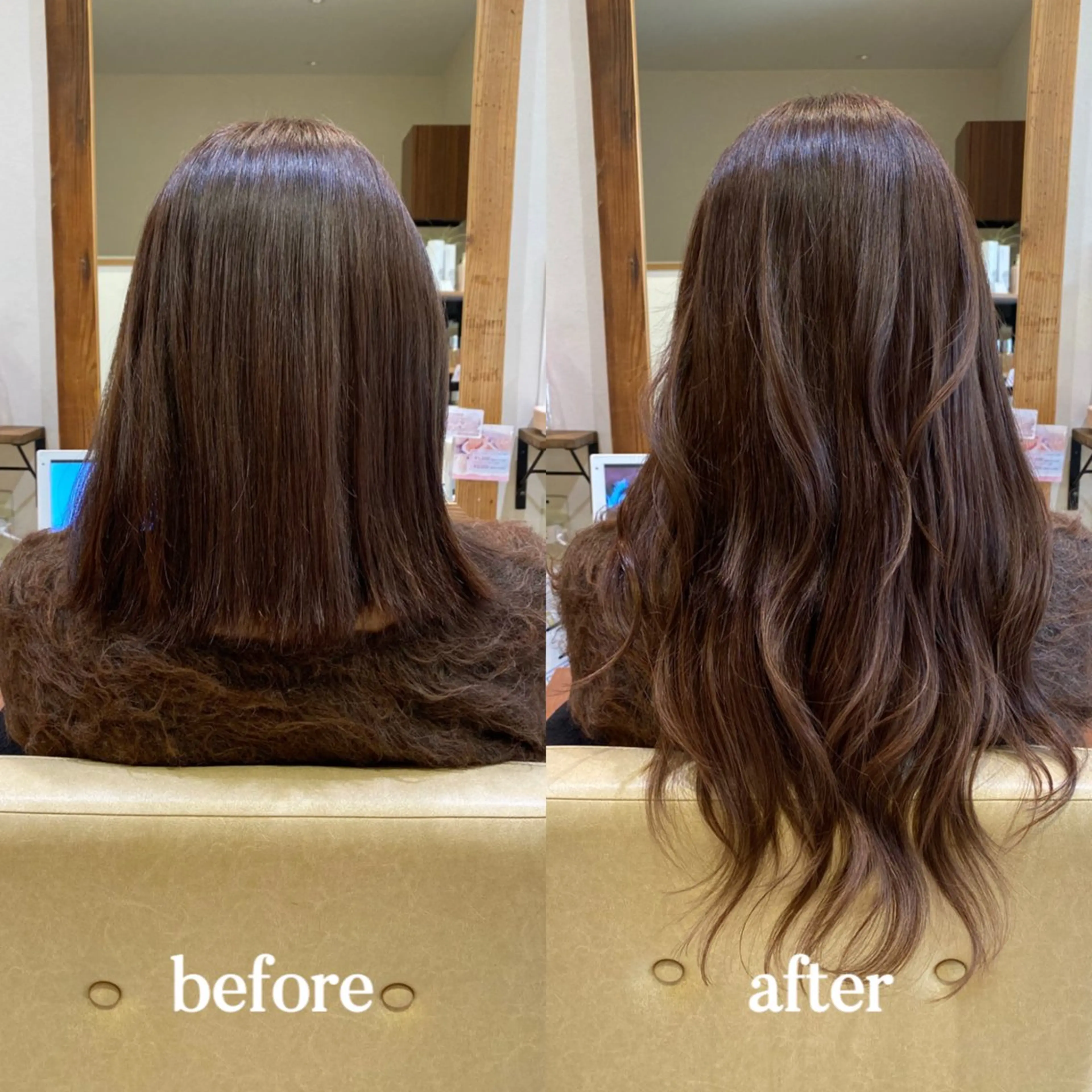 エクステ 𝐲𝐮𝐮𝐦𝐢 エクステ/ 艶カラーのヘアスタイル