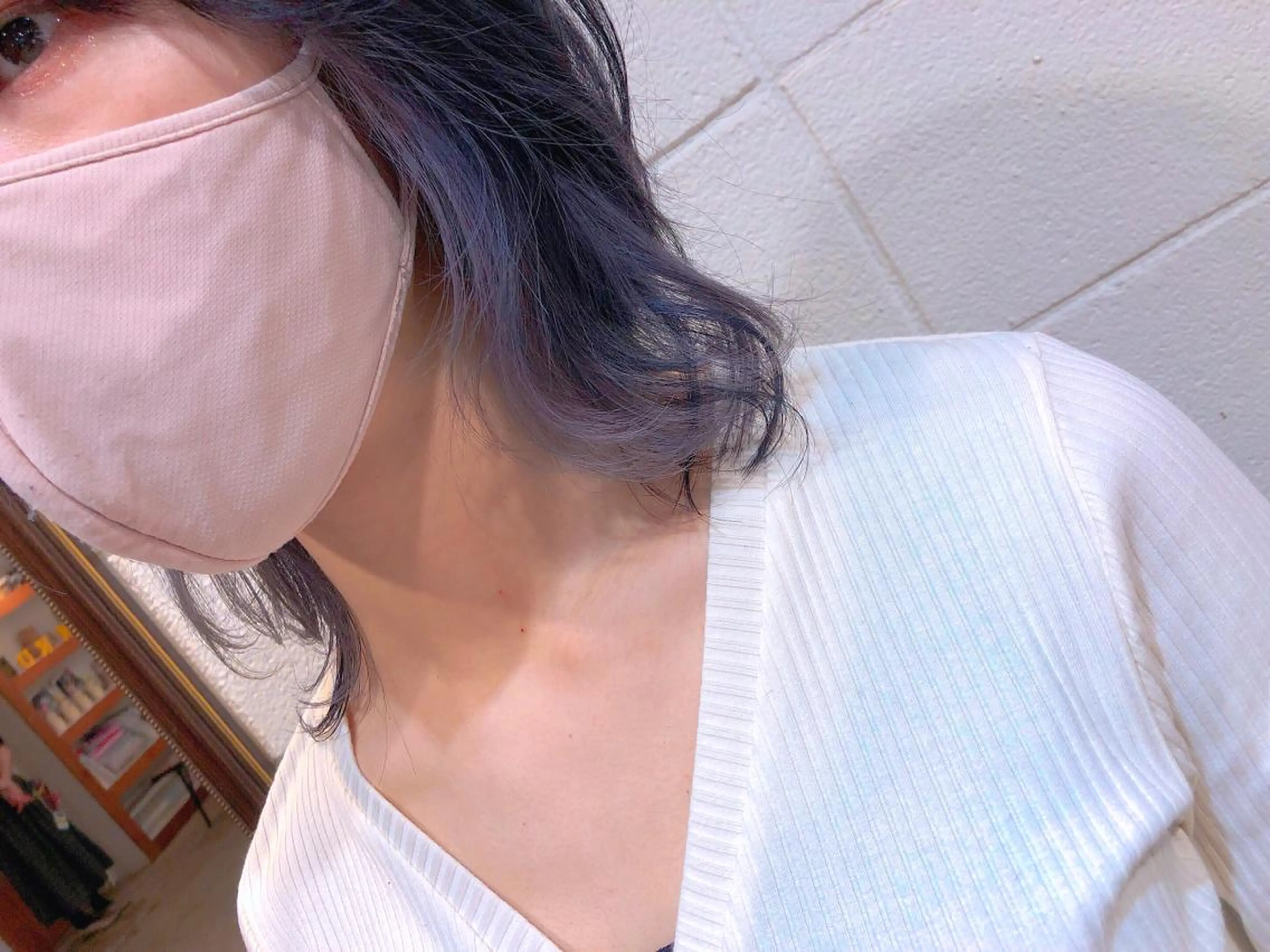 ショート カラー パーマ ヘアアレンジ メンズ キッズ ネイル マツエク・マツパ ブルーカラー ブルージュ イヤリングカラー シルバー ブルー ヘアカラー トリートメント ⭐️ハイクオリティ カラー杉本雄志⭐️のヘアスタイル