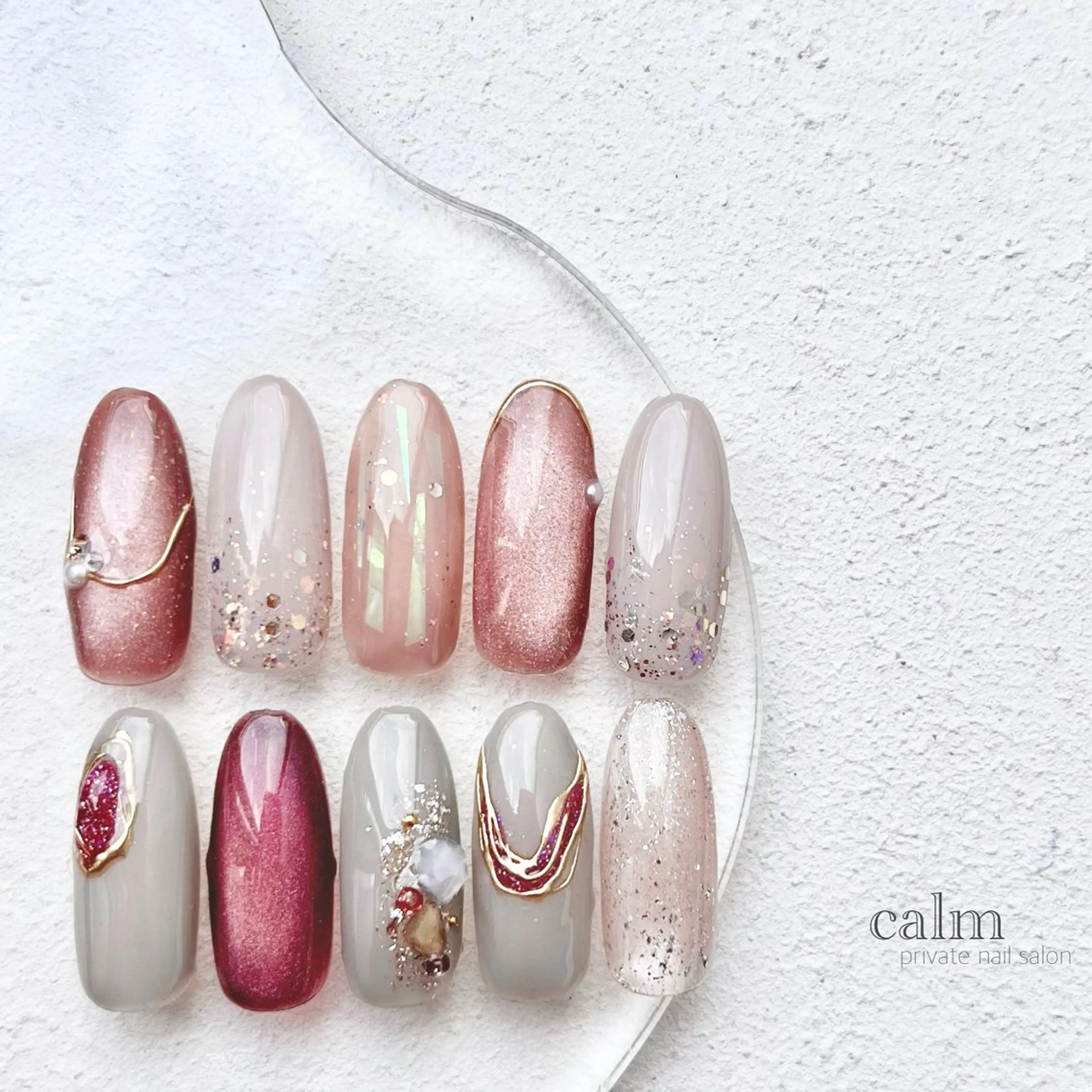 ネイル ハンドネイル calm 〔ｶｰﾑ〕のネイルデザイン