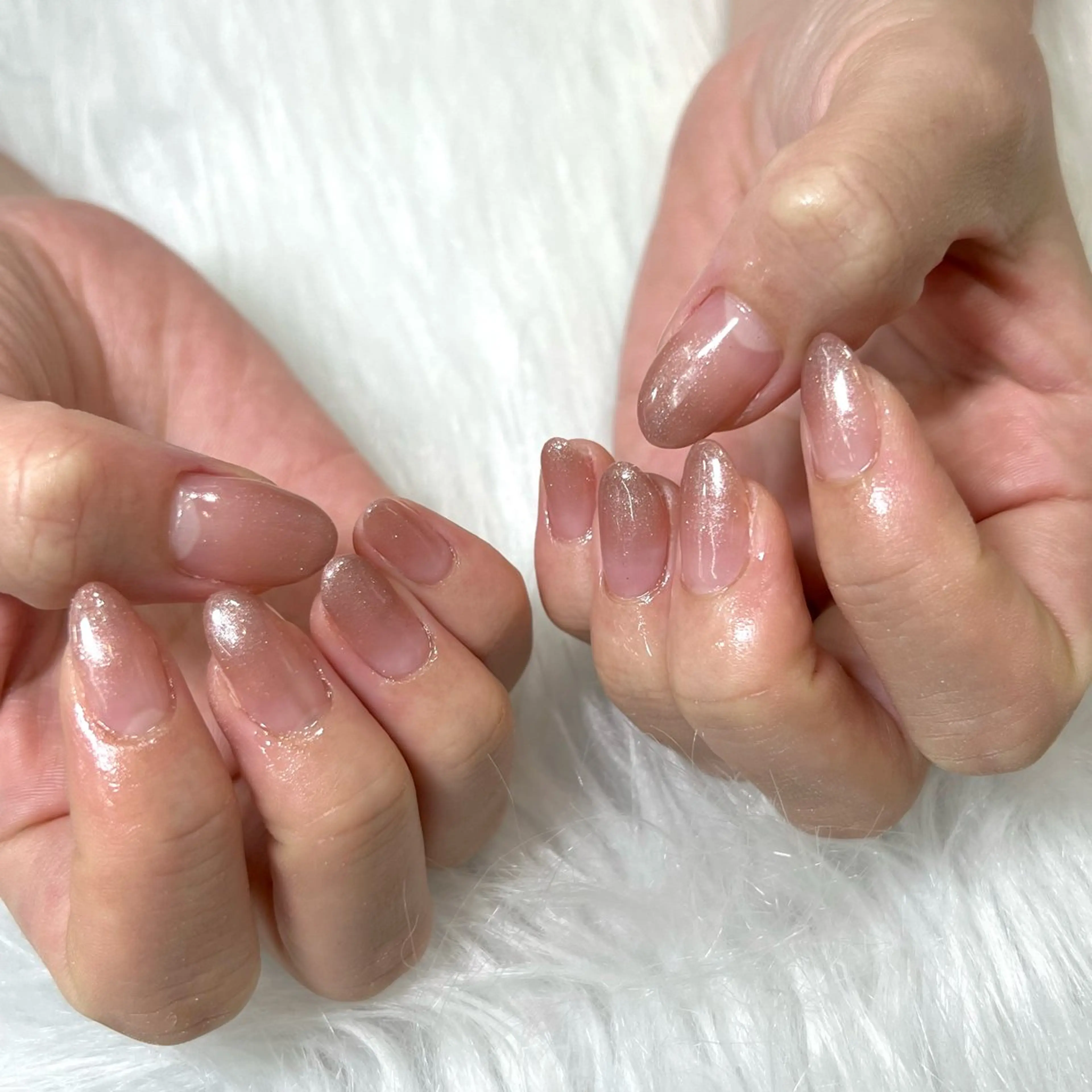 ネイル ハンドネイル E nail 風羽のネイルデザイン